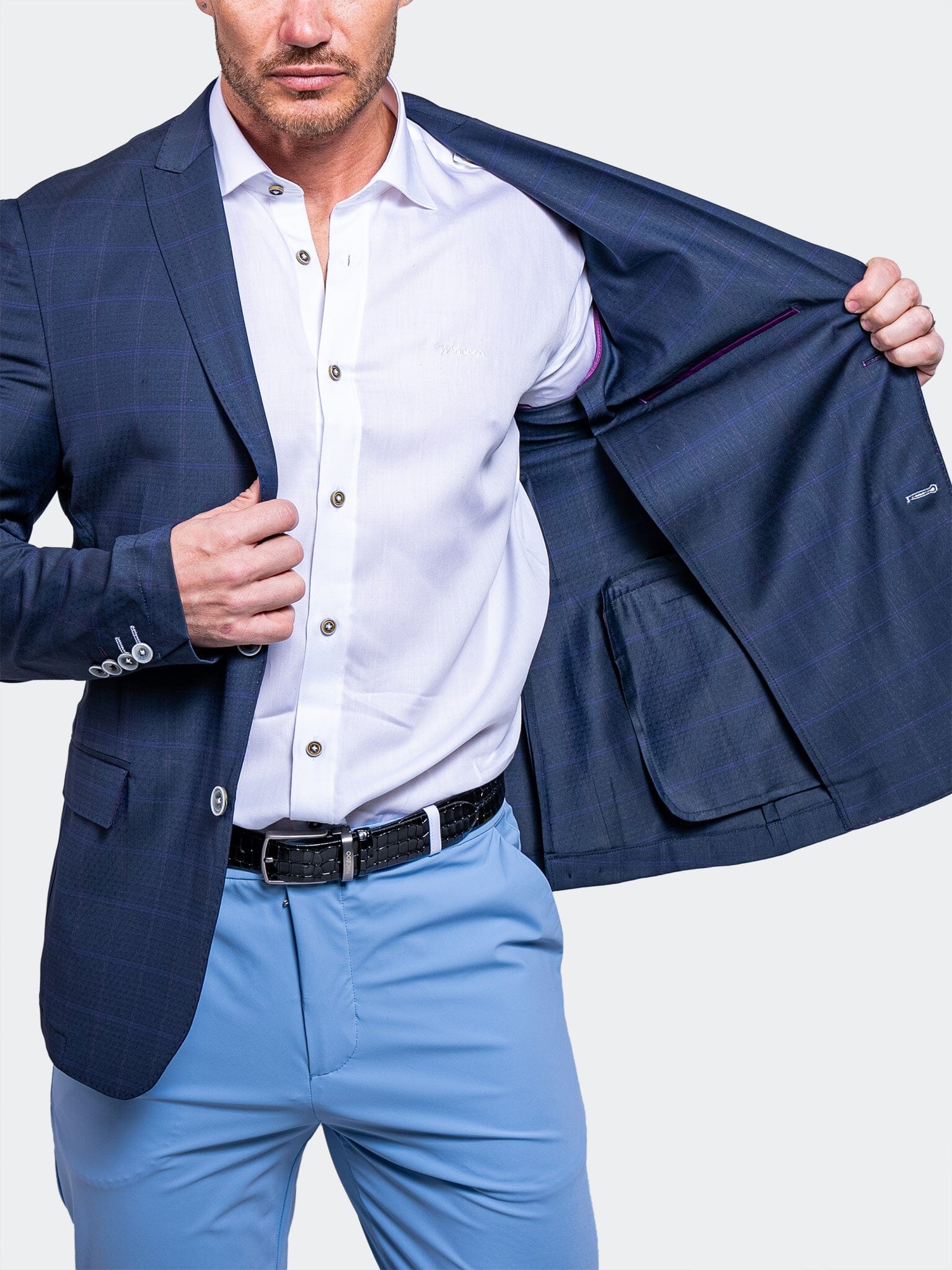 Blazer Descartes Ascension2134 Blue