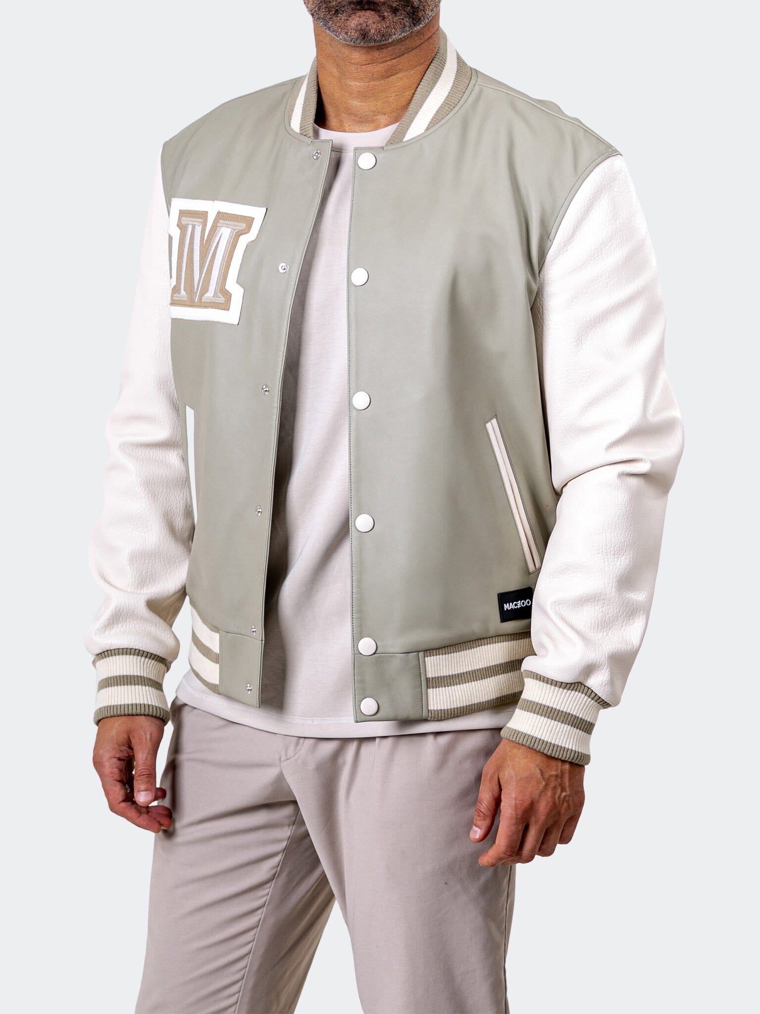 Ascension Green Varsity Jacket – Maceoo