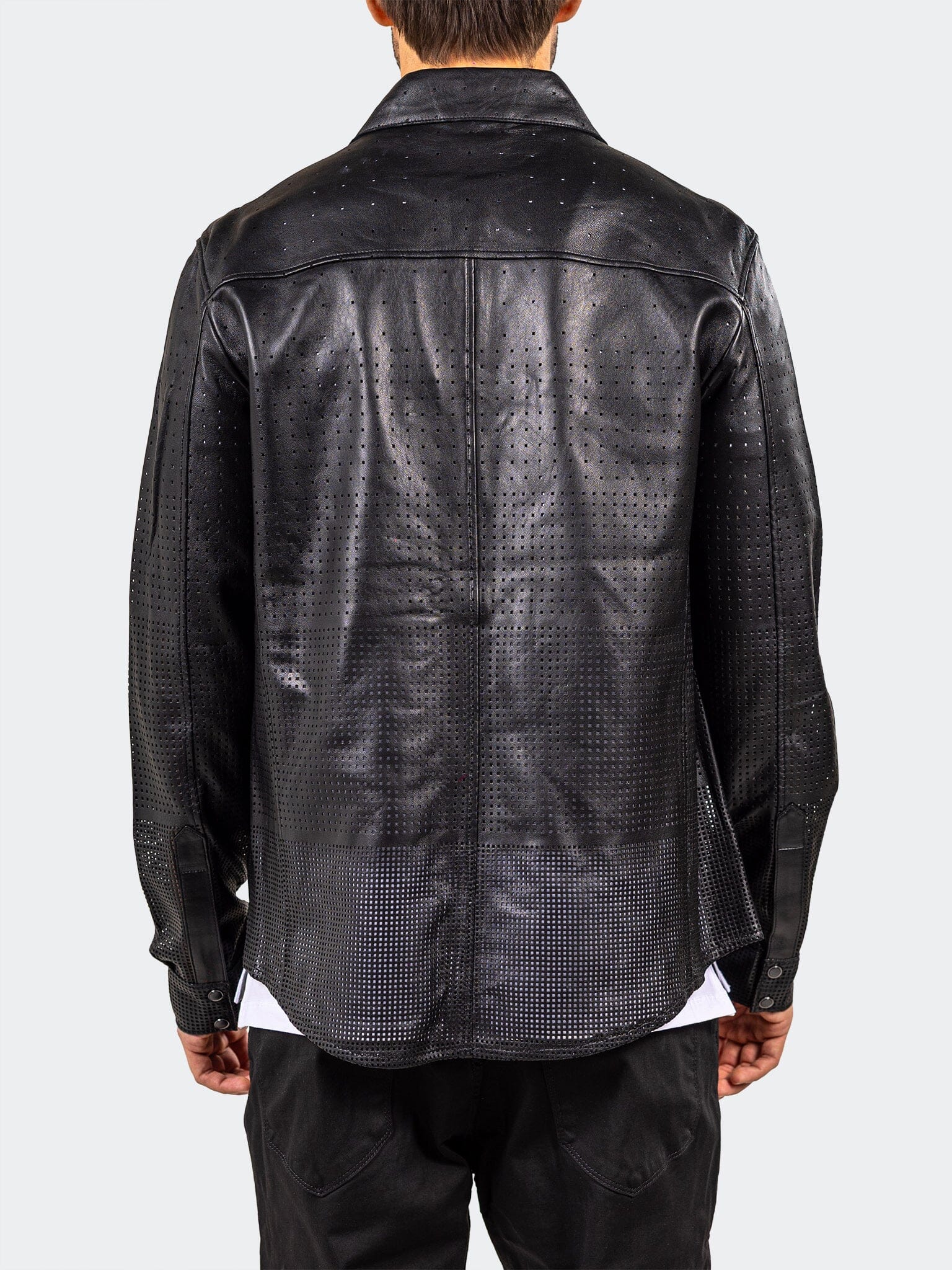 Ascension Black Leather Jacket