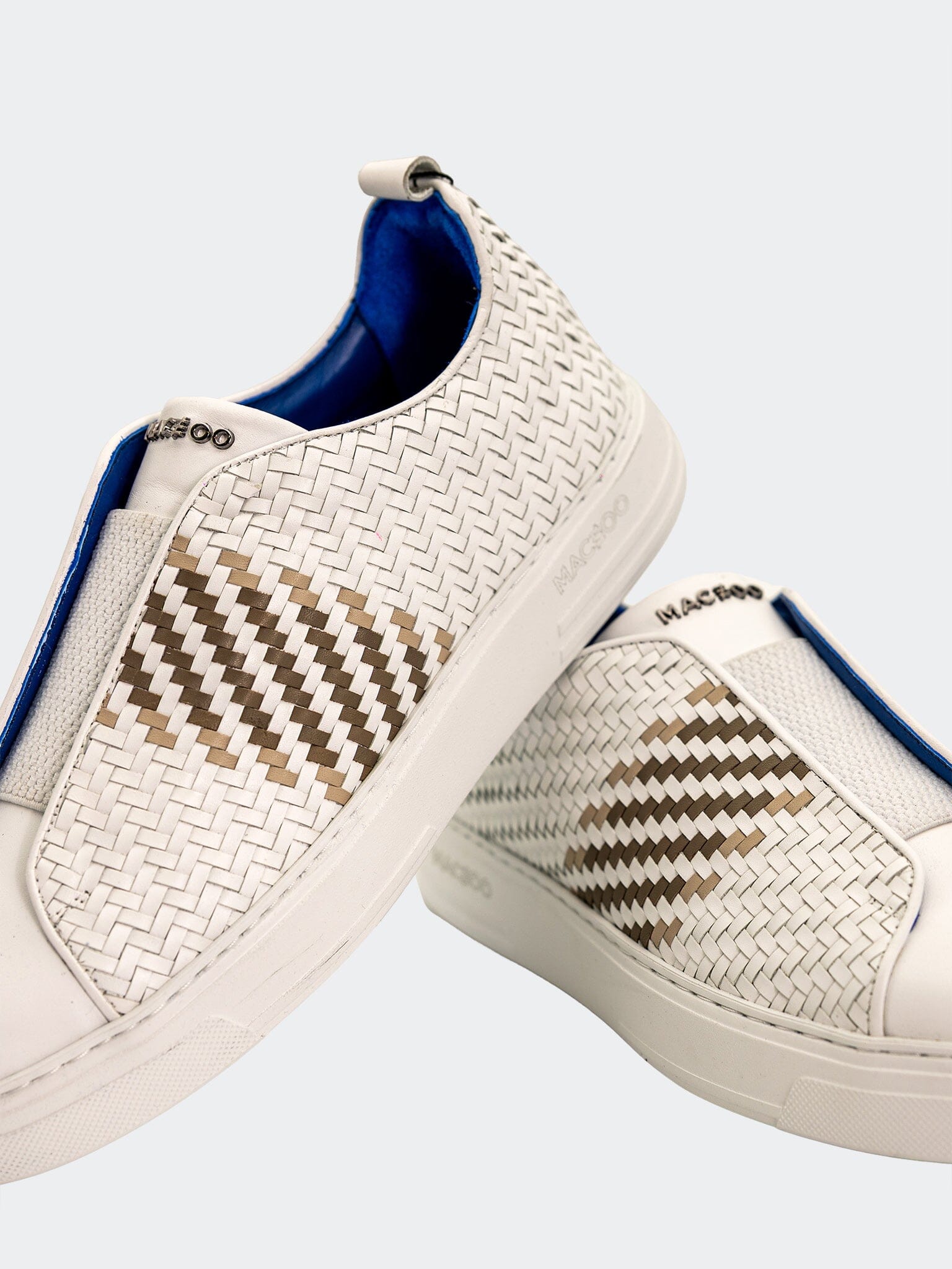 Ascension Woven White Casual Shoes
