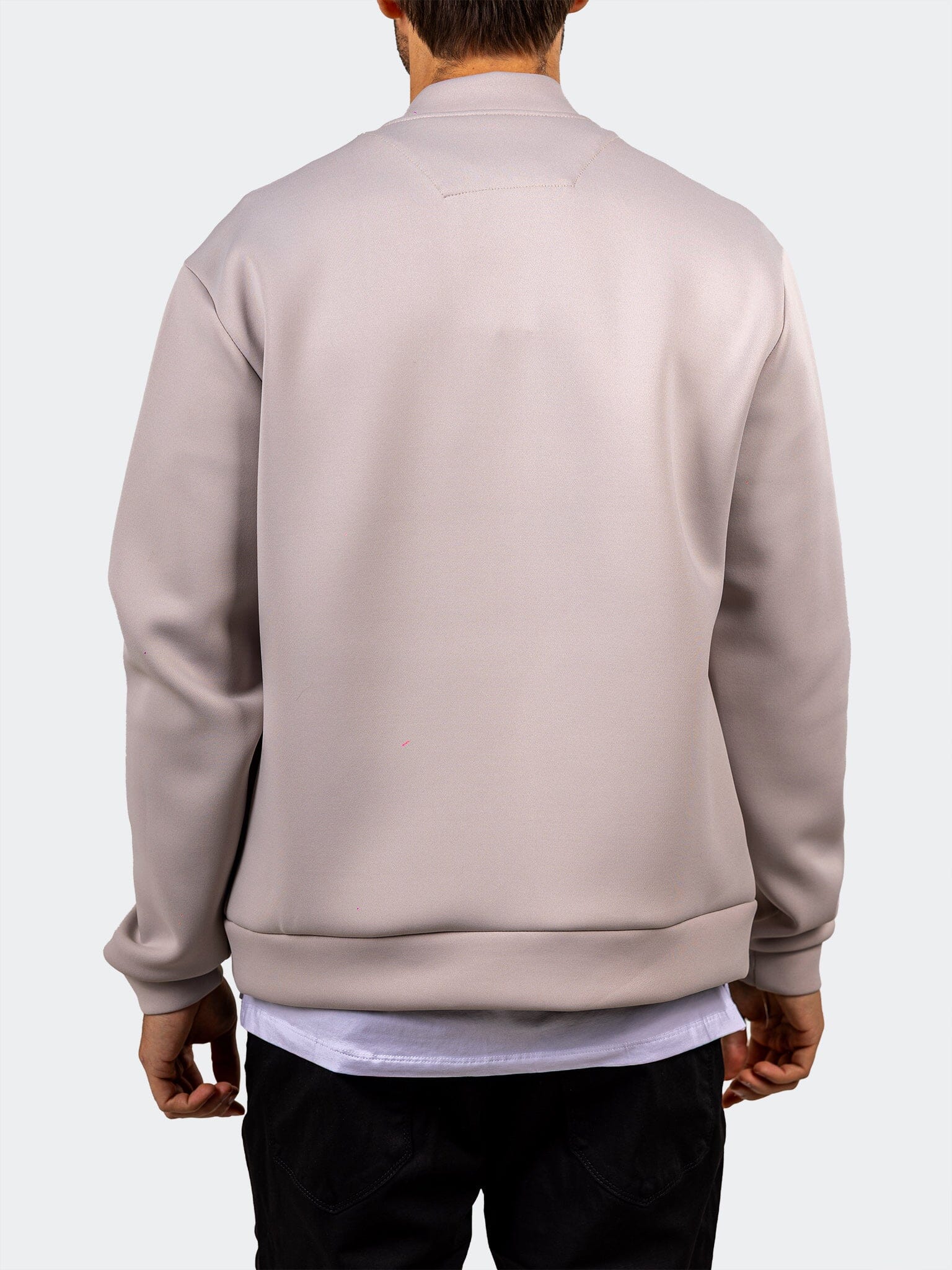 Ascension Beige Bomber Jacket