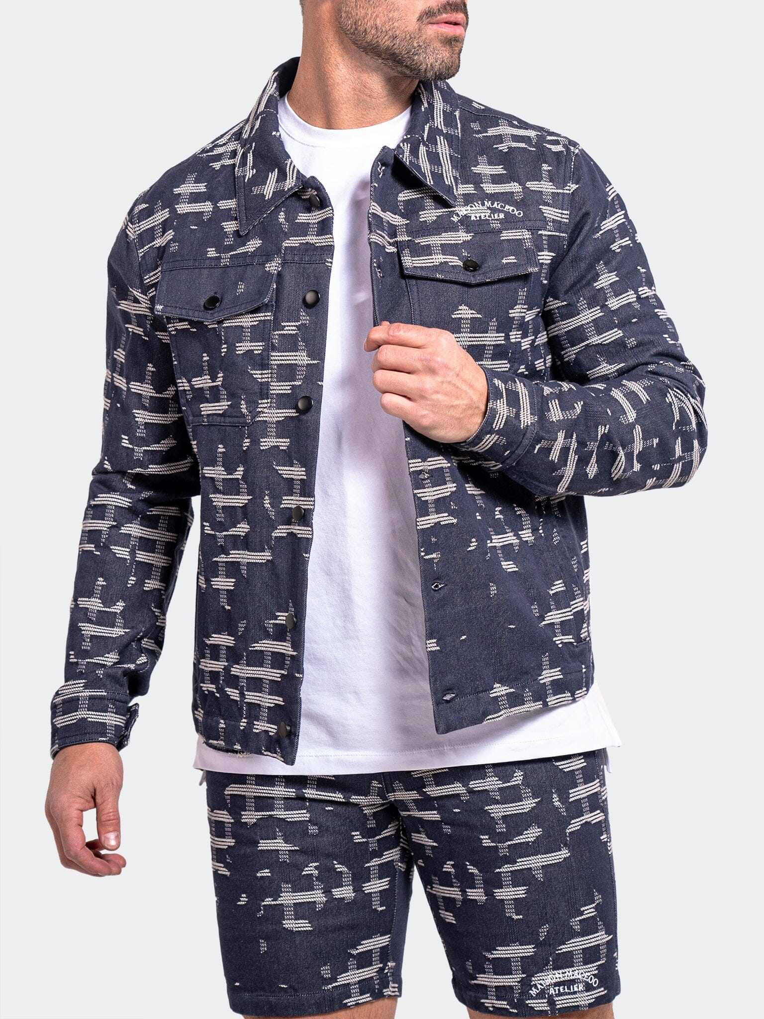 Jacket Denim Ascension0008 Black
