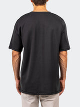 Tee AscensionSolid0098 Black View-4