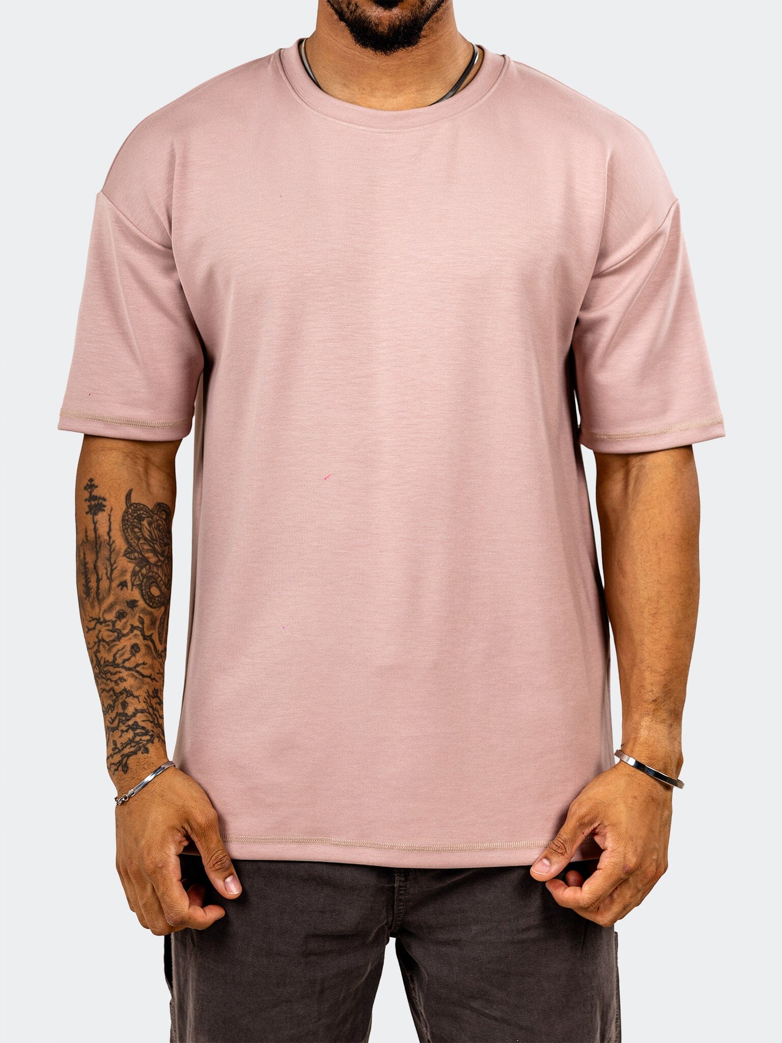 Tee AscensionSolid0100 Brown