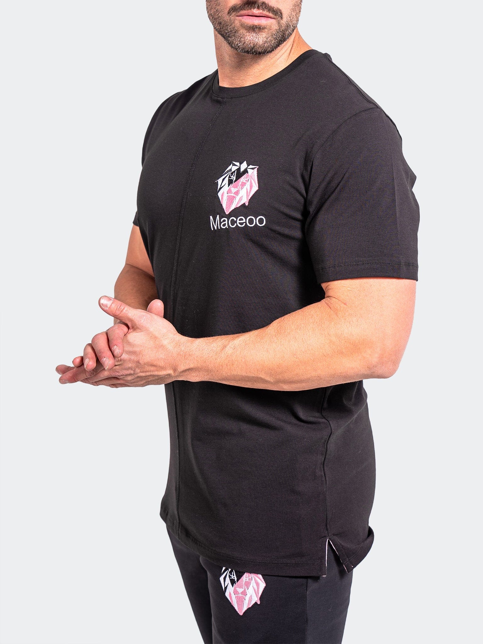 Tee AscensionSolid0107 Black