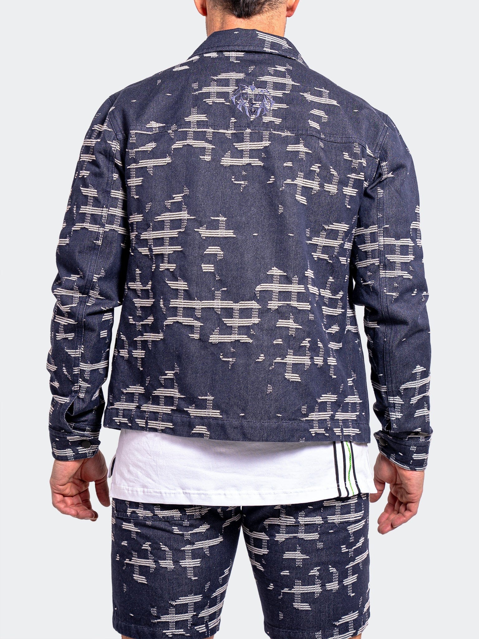 Ascension Ikat Blue Shorts