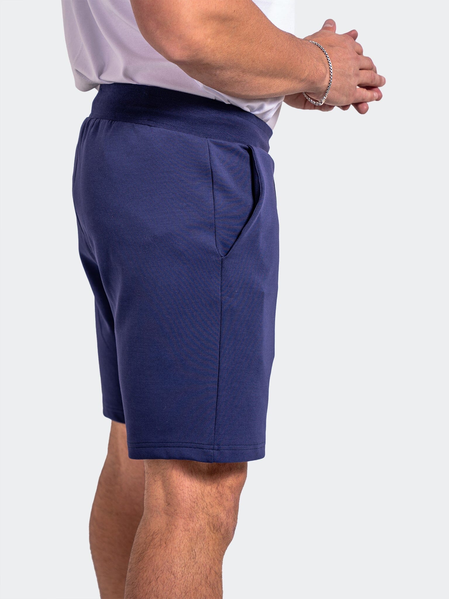 Ascension Navy Athletic Shorts