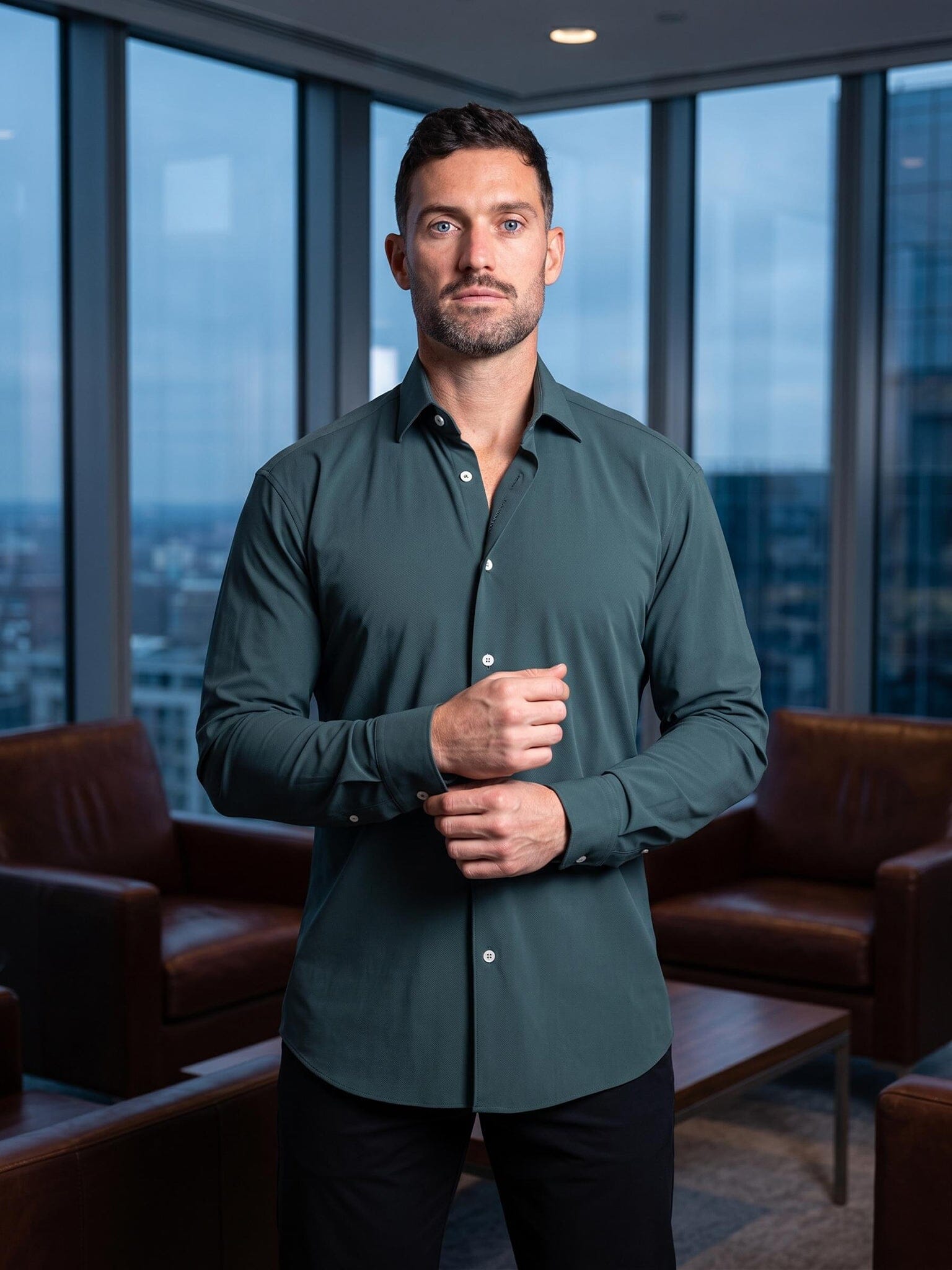 Fibonacci StretchEuro Green Shirt