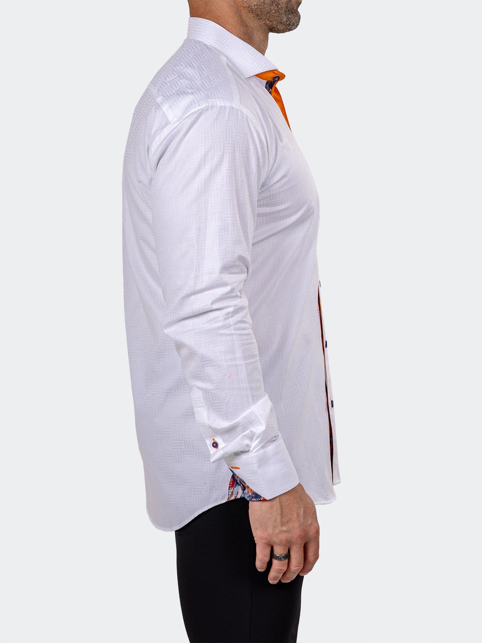 Eins Marthyr White Texture Shirt