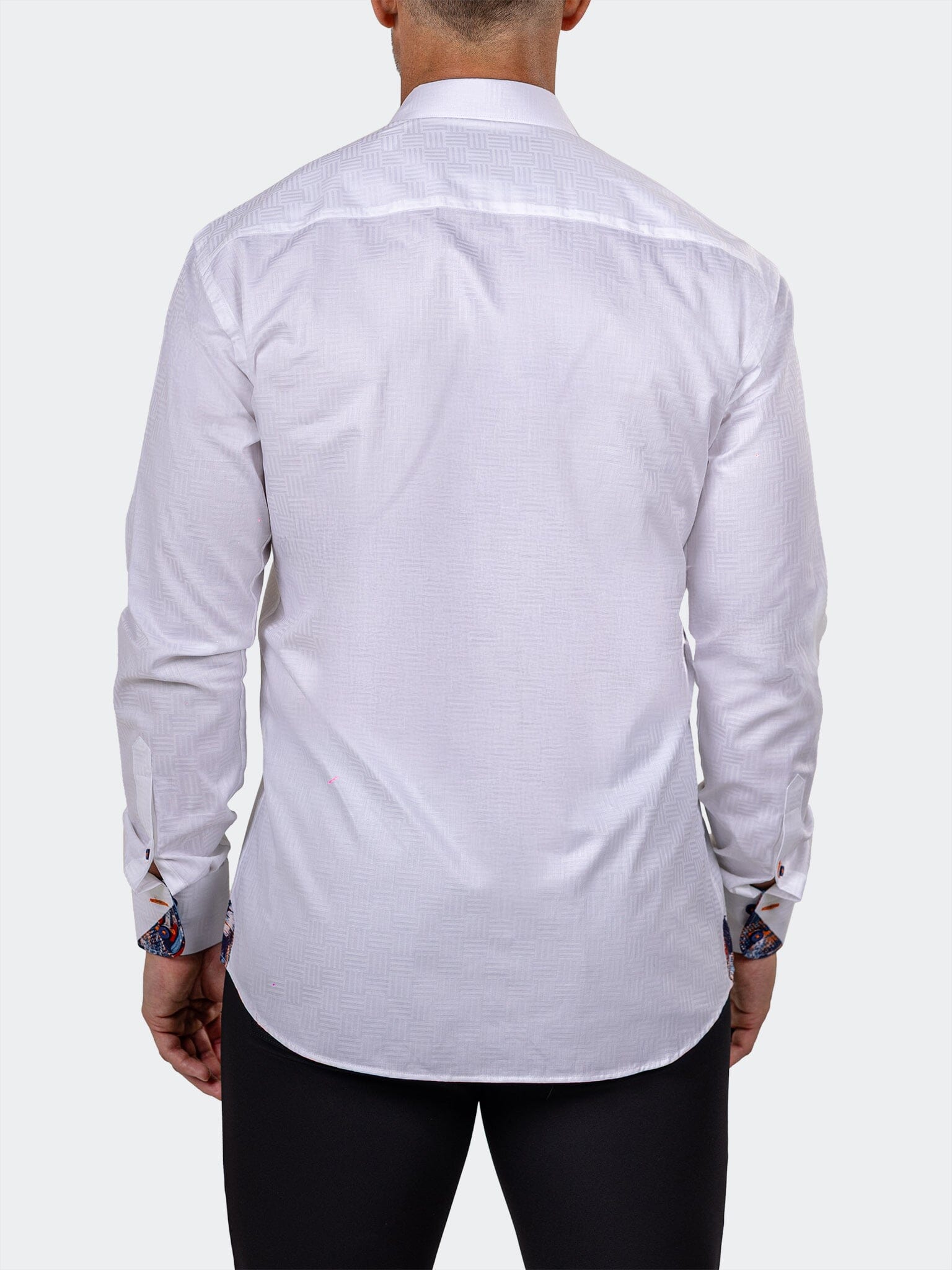 Eins Marthyr White Texture Shirt