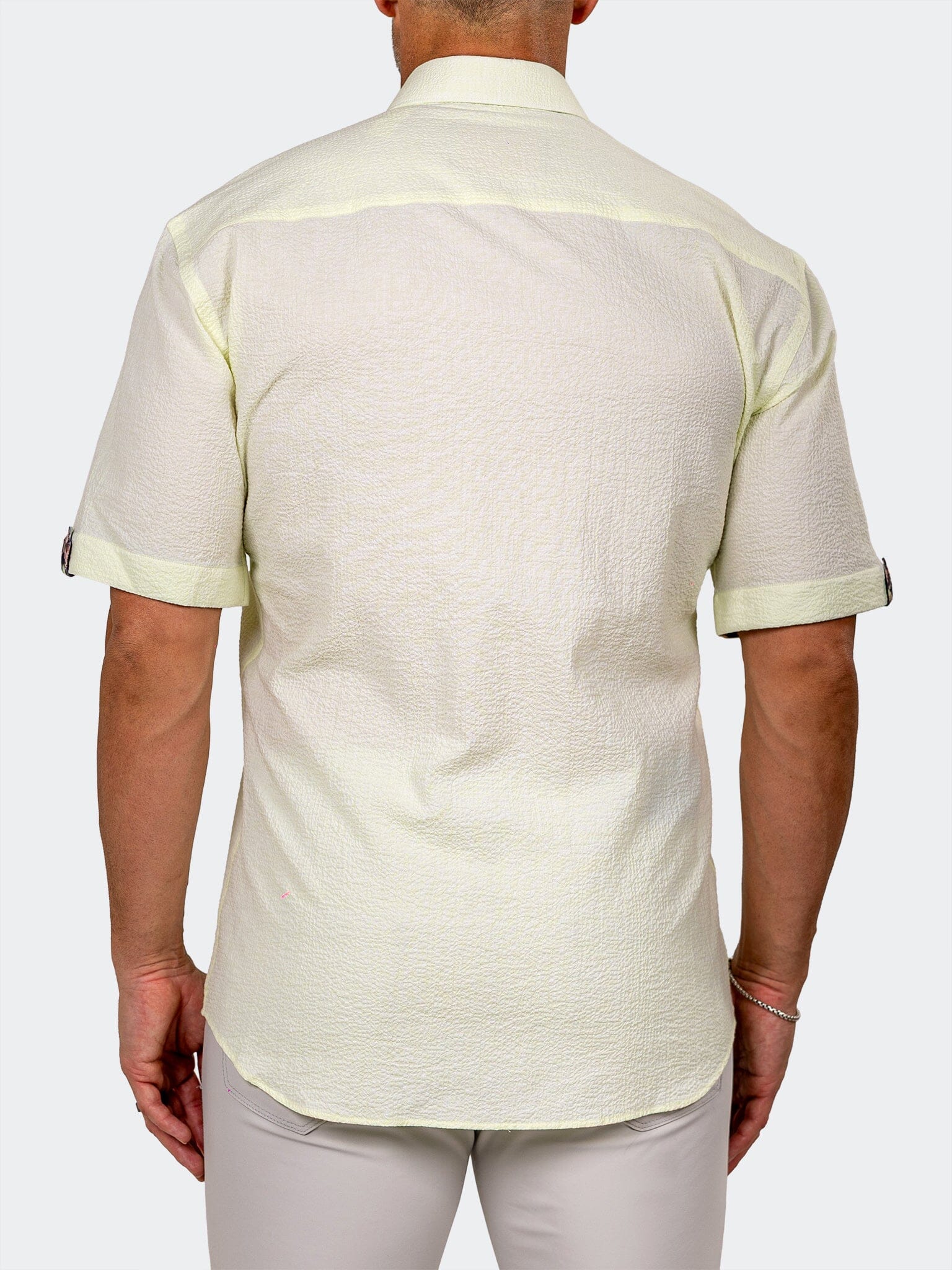 Galileo Marthyr Pale Yellow Shirt