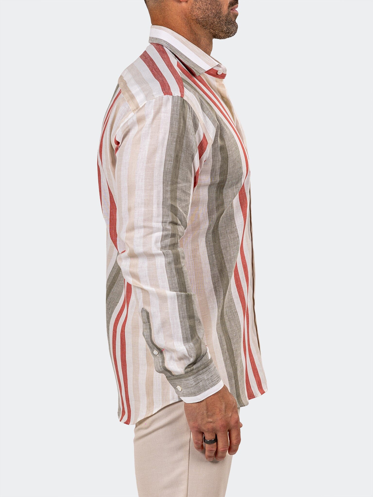 Fibonacci Marthyr Bold Stripe Shirt