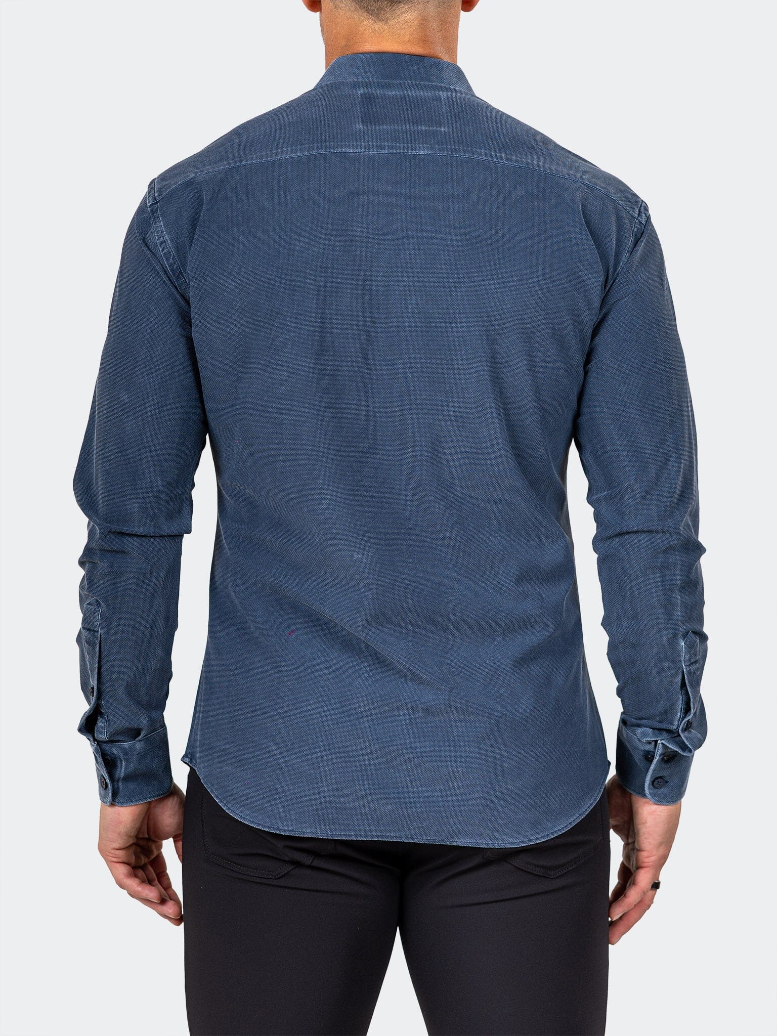 Eins Marthyr Navy Washed Shirt
