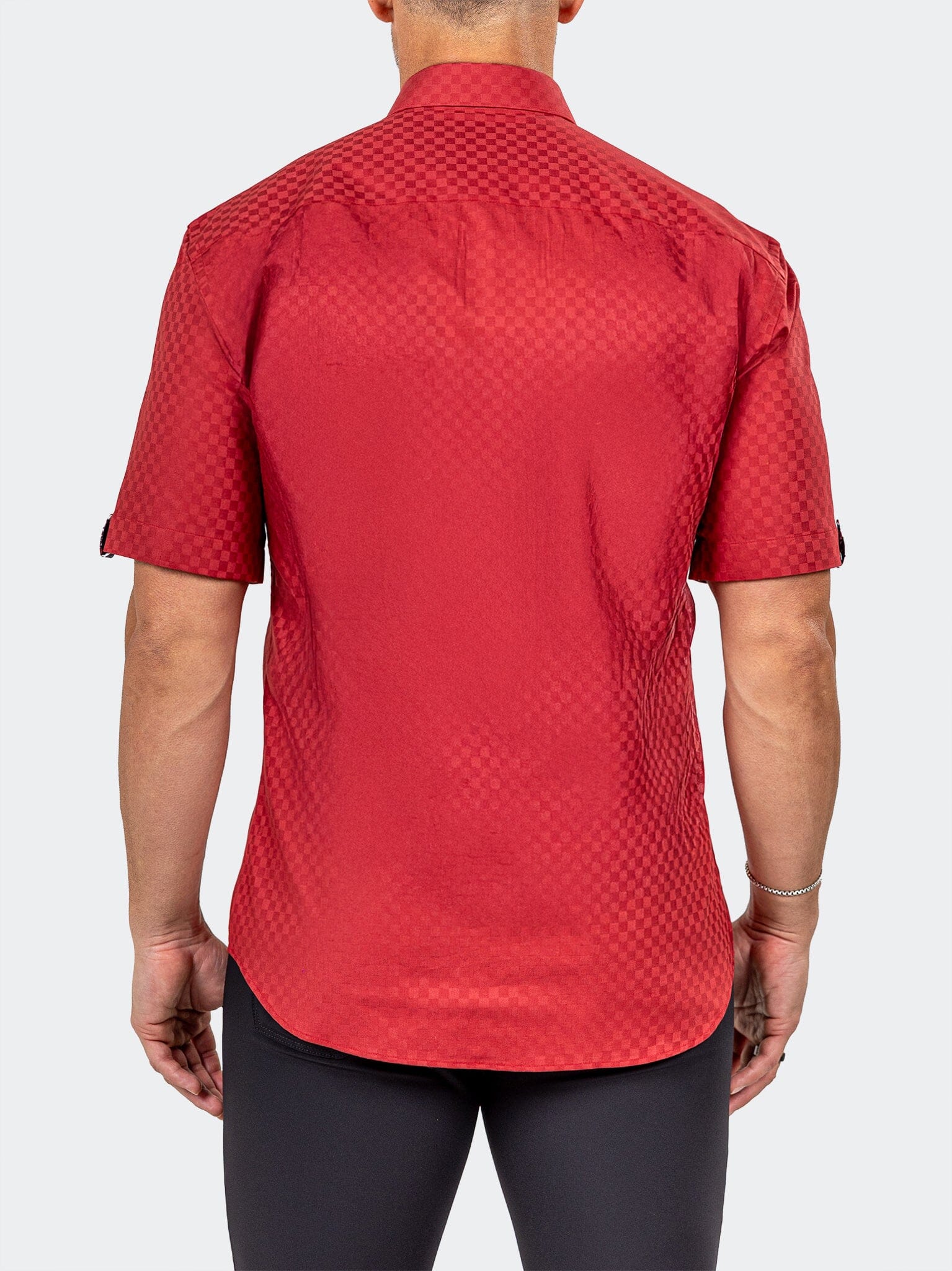 Galileo Marthyr Check Red Shirt