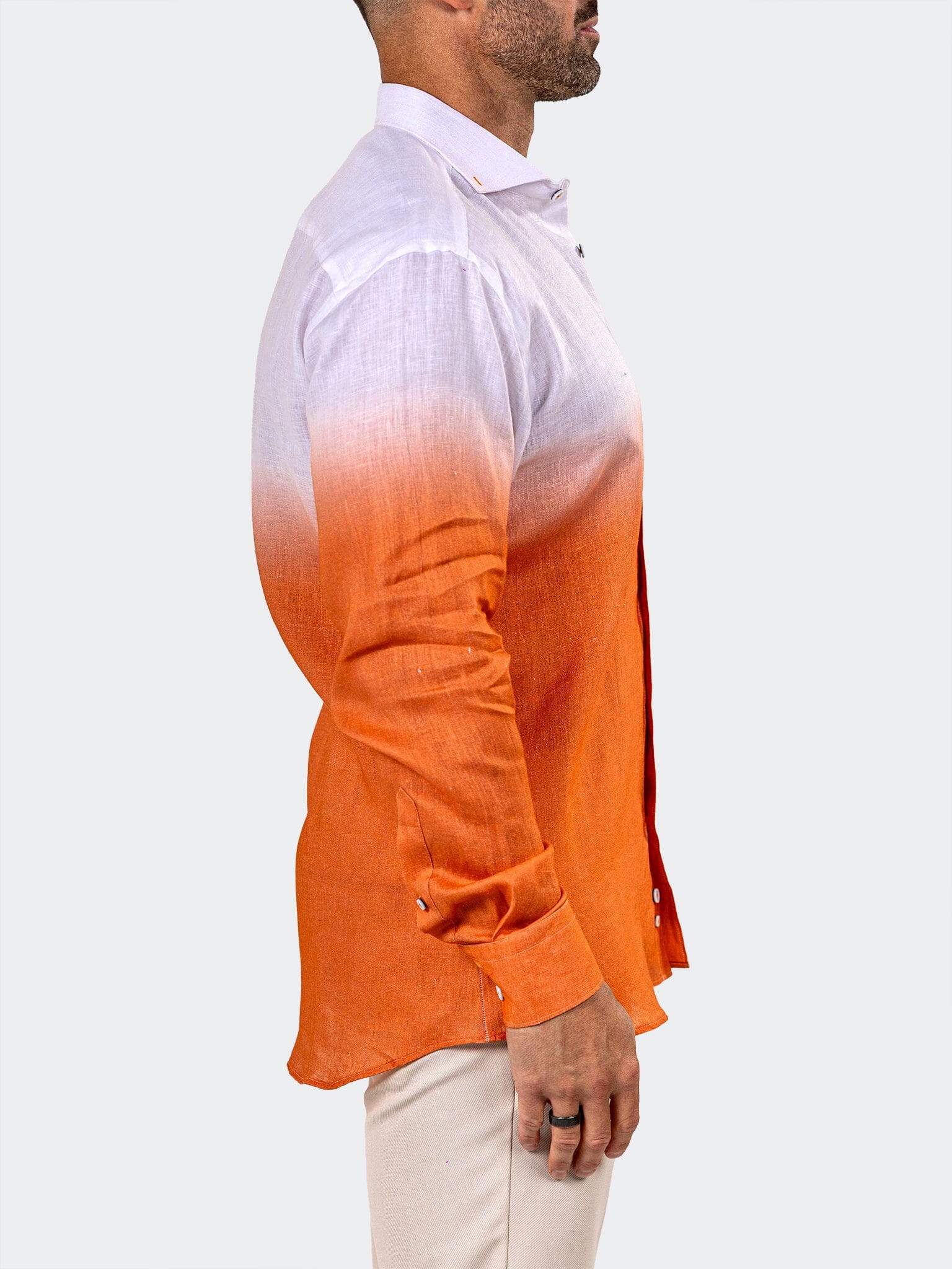 Eins Marthyr Ombre Orange Shirt