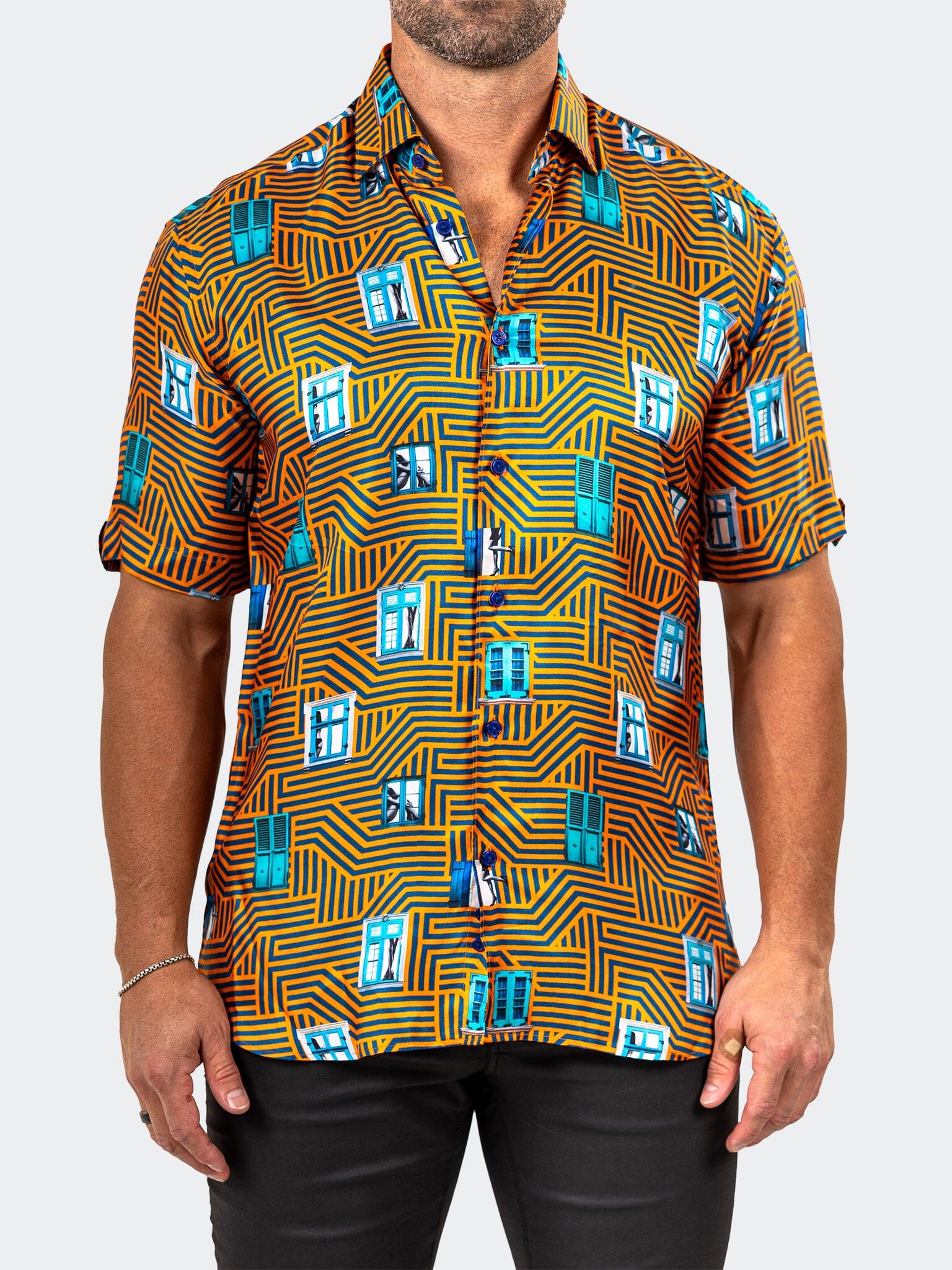 Galileo Marthyr Geo Yellow Shirt