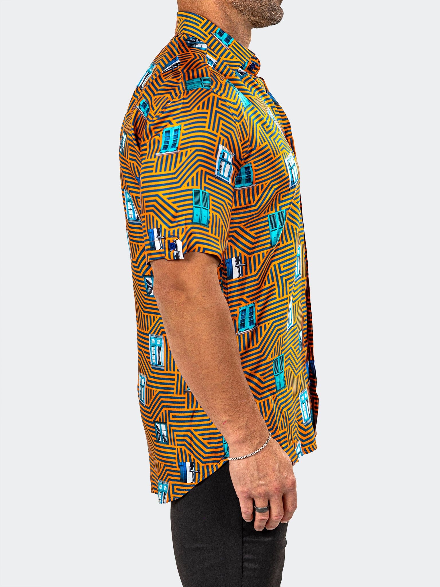 Galileo Marthyr Geo Yellow Shirt