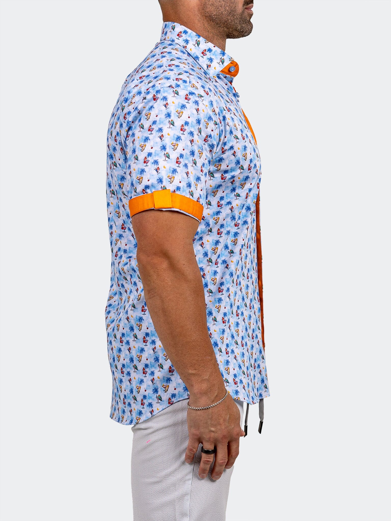 Galileo Marthyr Mini Print Shirt