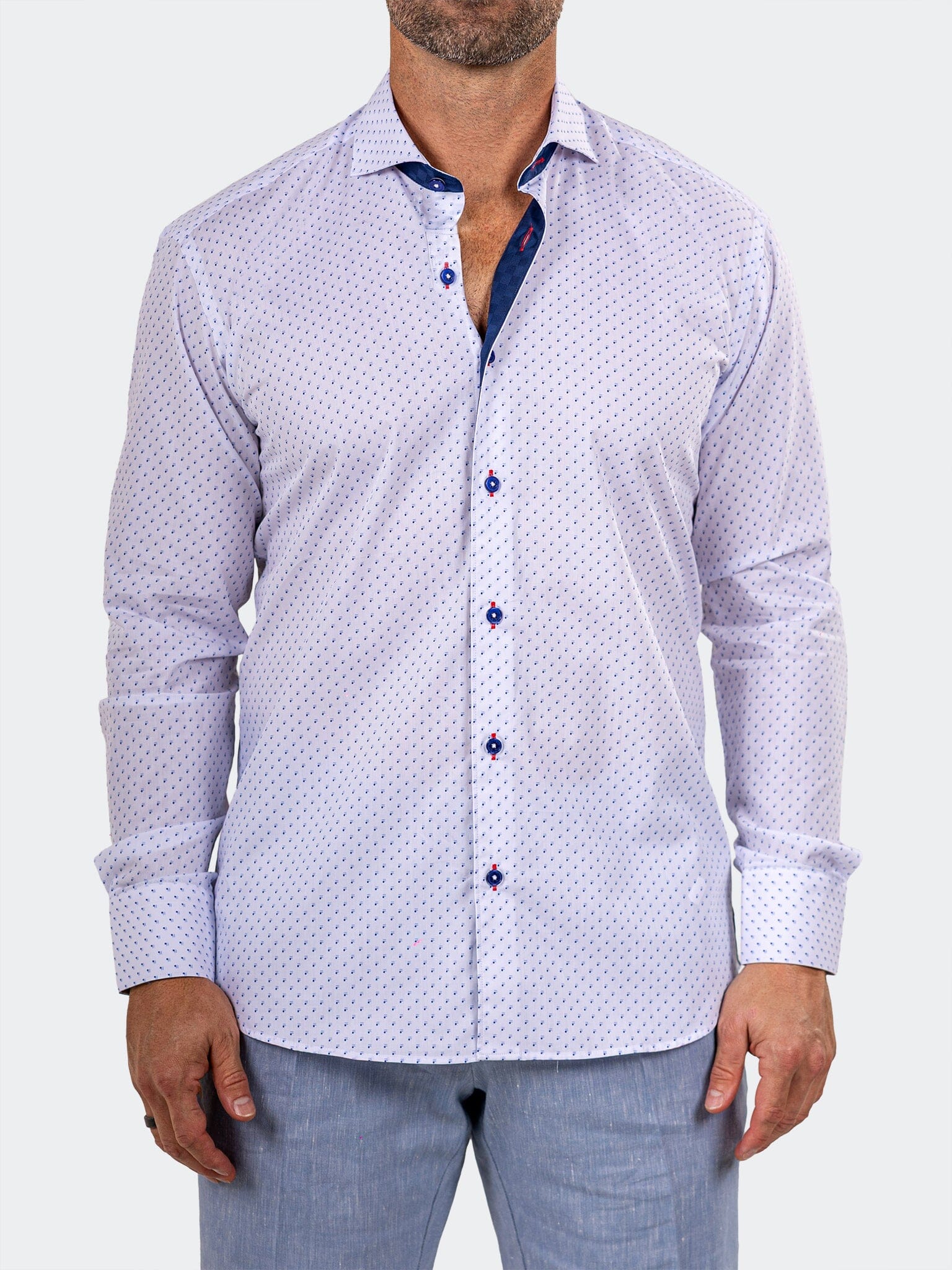 Eins Marthyr Dot White Shirt