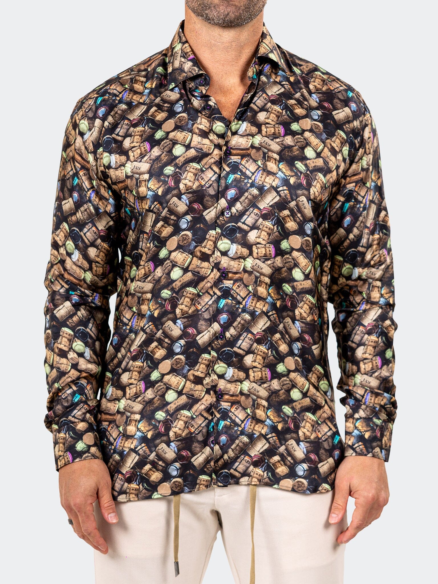Fibonacci Marthyr Cork Black Shirt