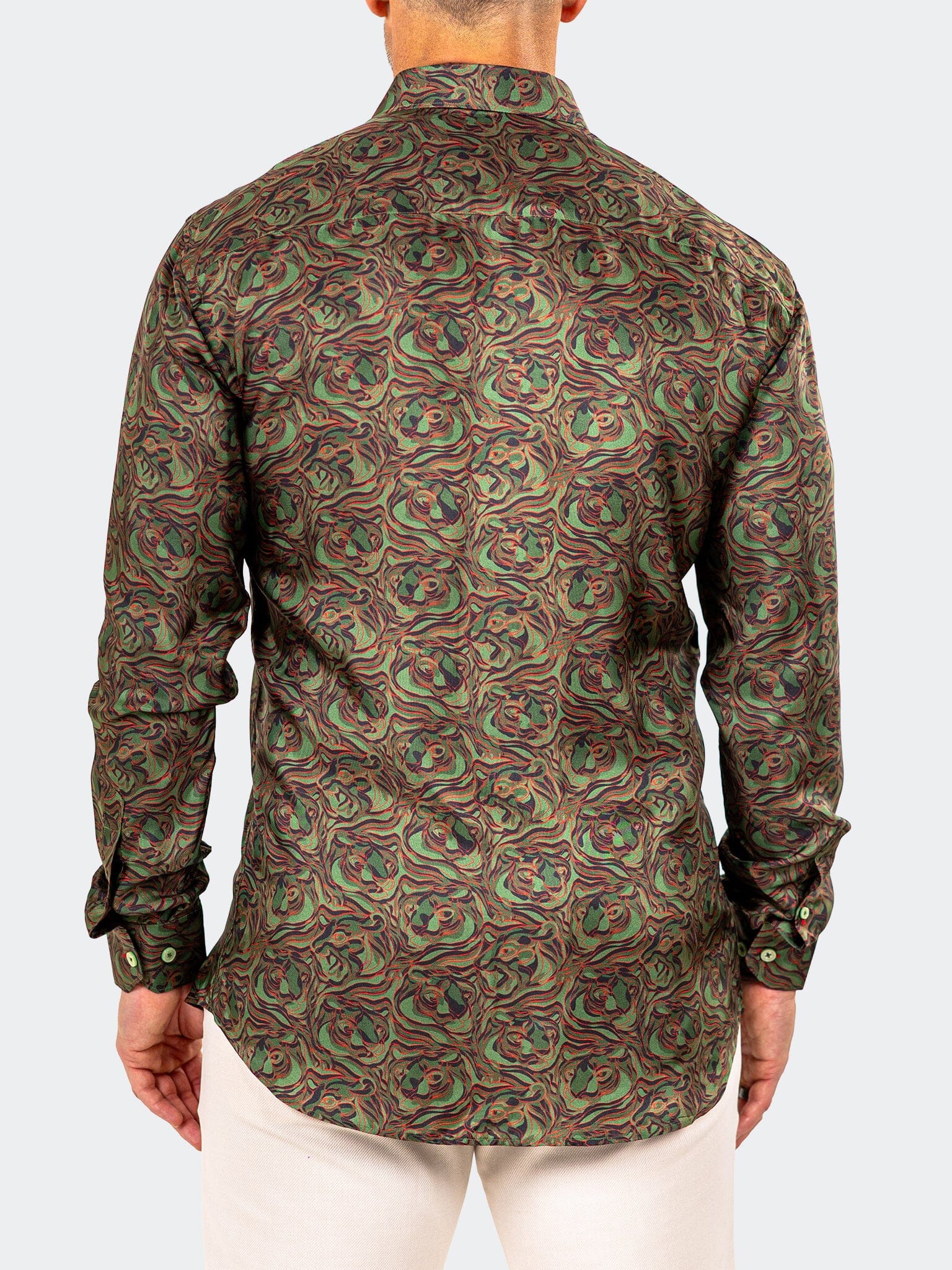 Fibonacci Marthyr Swirl Green Shirt