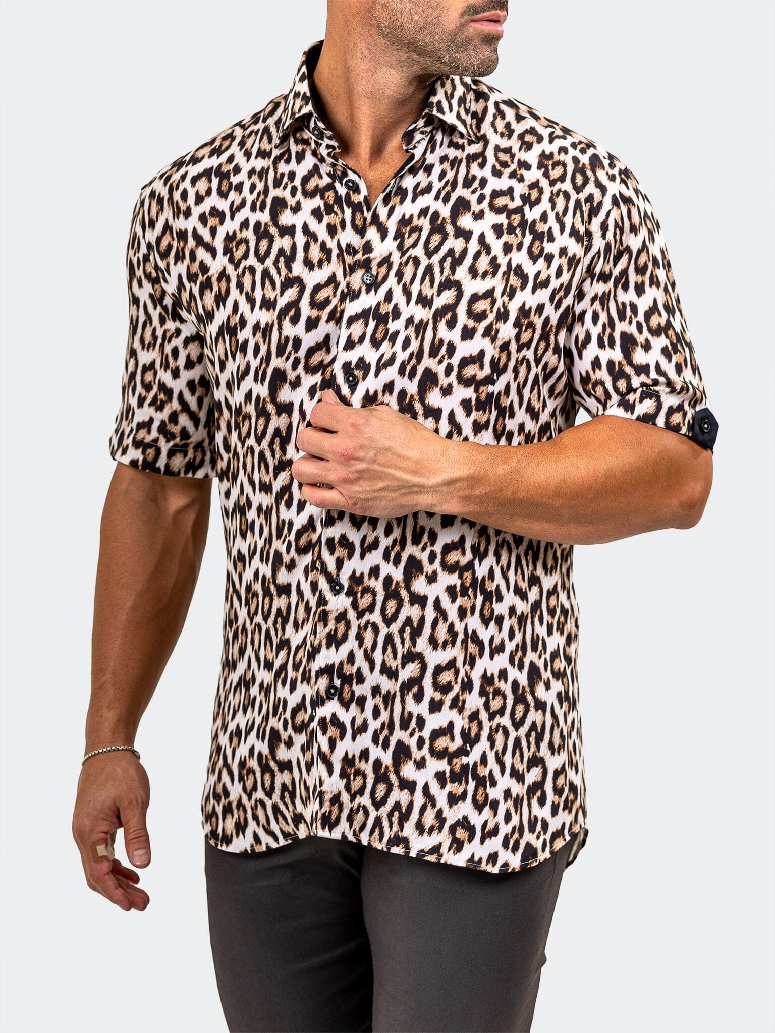 Galileo Marthyr Leopard Shirt