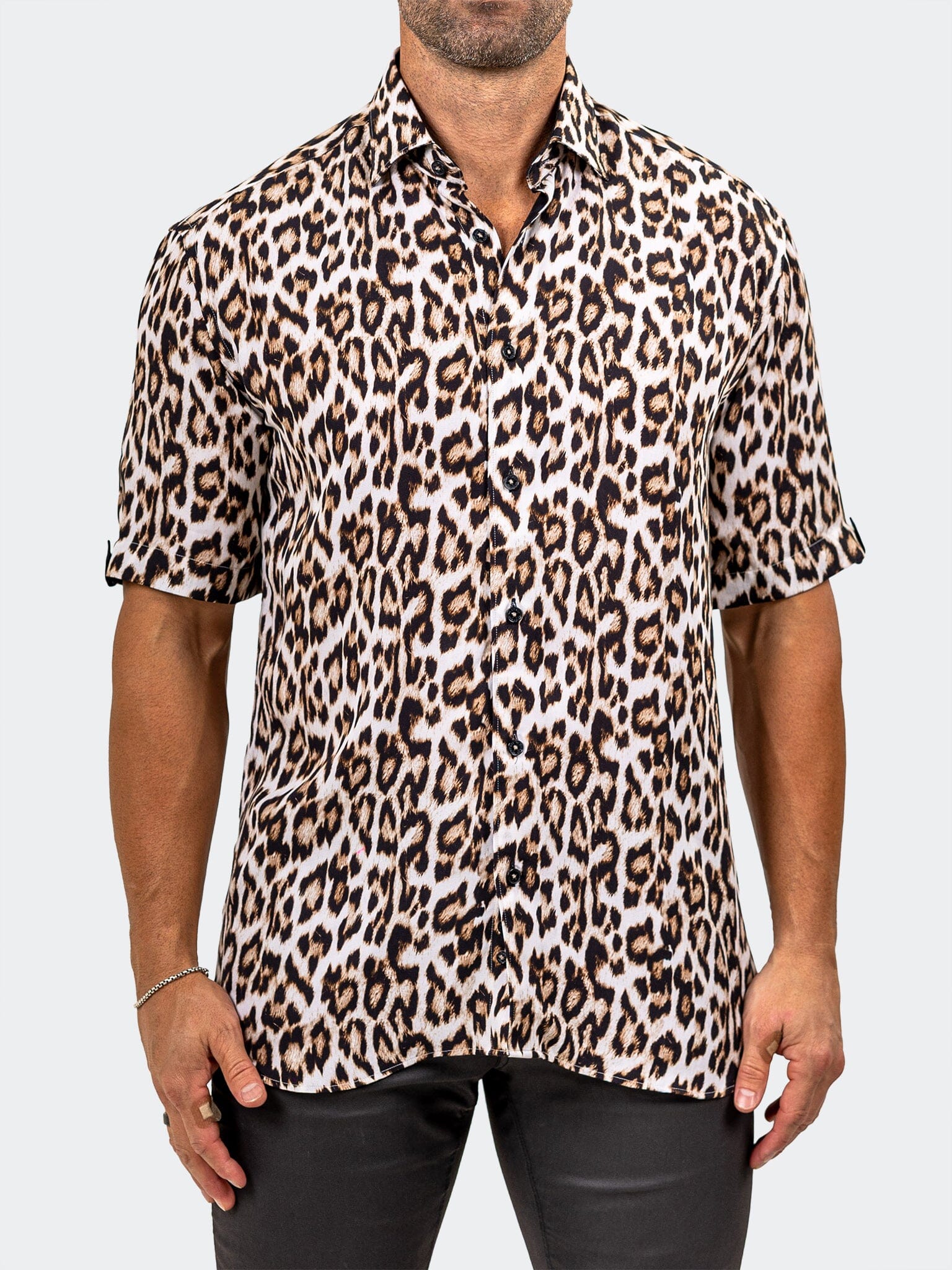 Galileo Marthyr Leopard Shirt