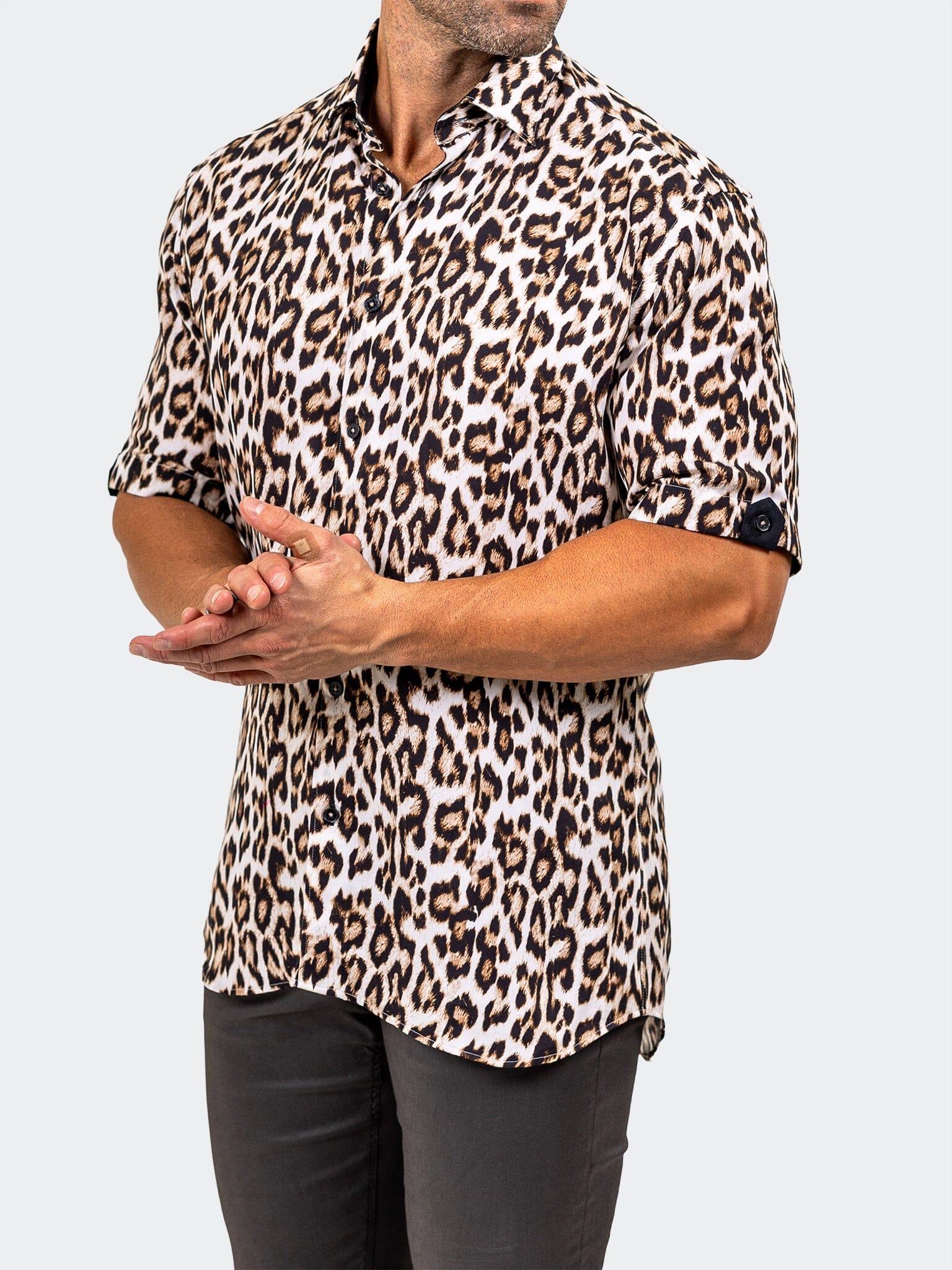Galileo Marthyr Leopard Shirt