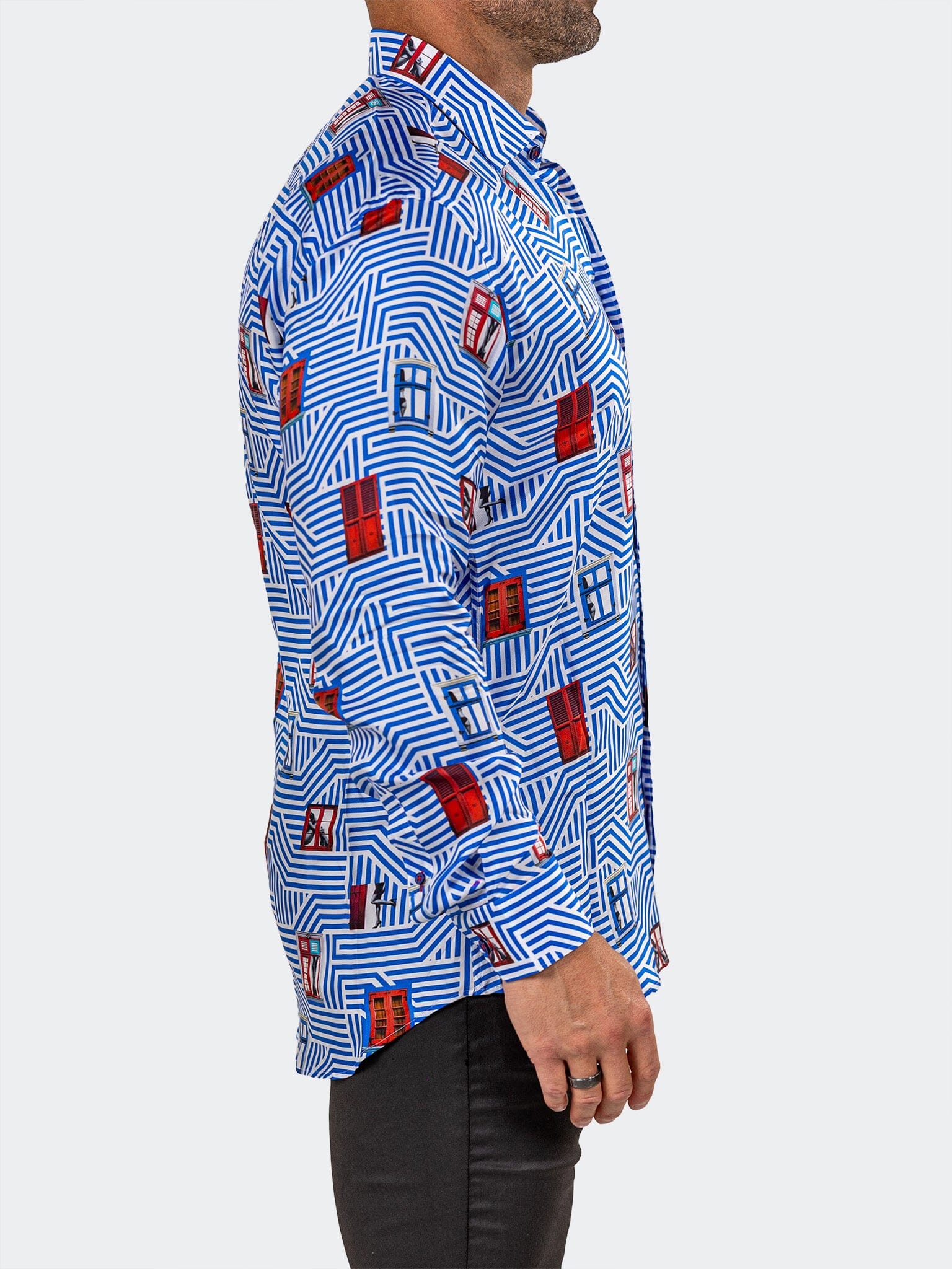 Fibonacci Marthyr Pop Stripe Shirt