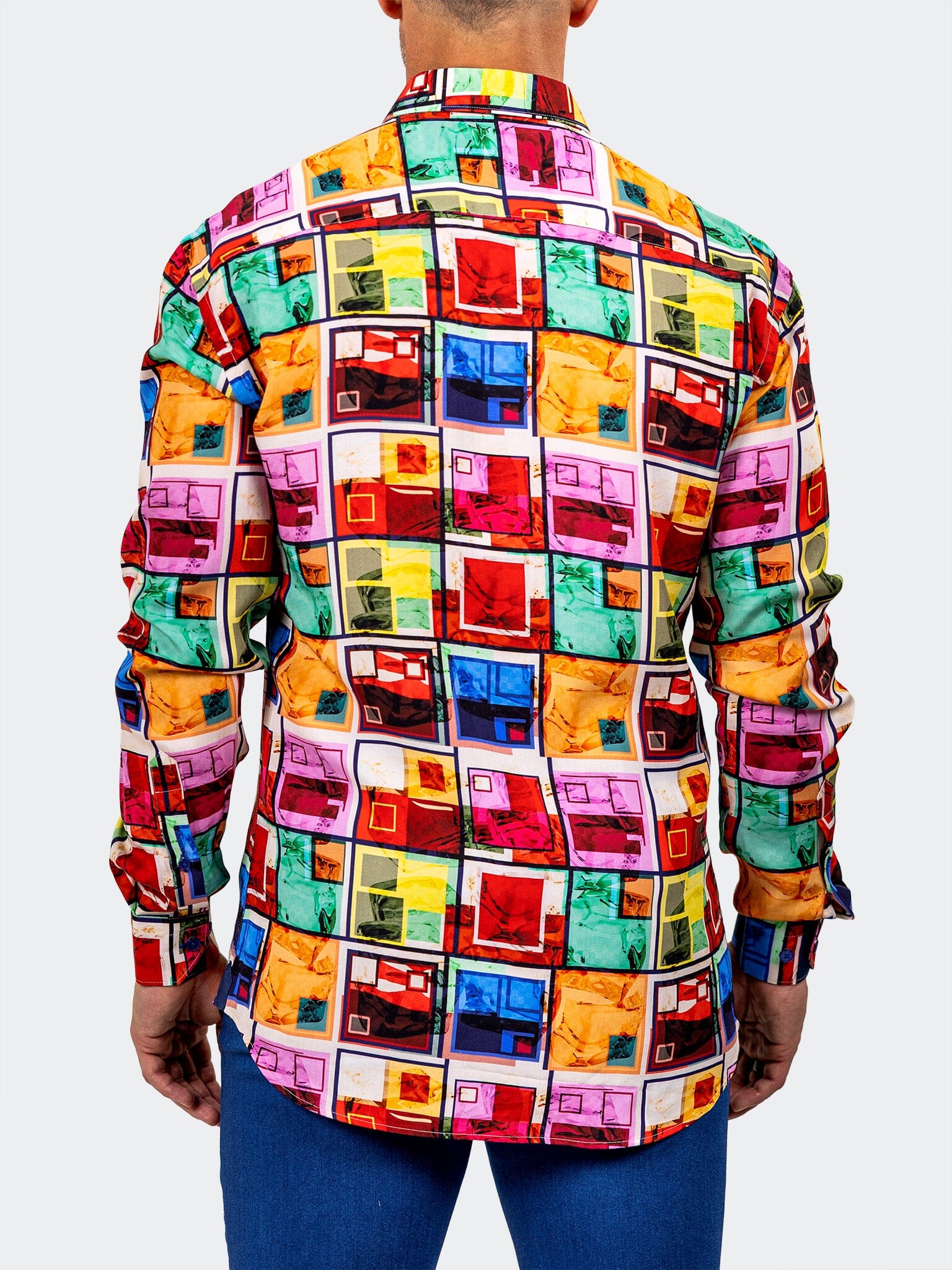 Fibonacci Marthyr Color Block Shirt