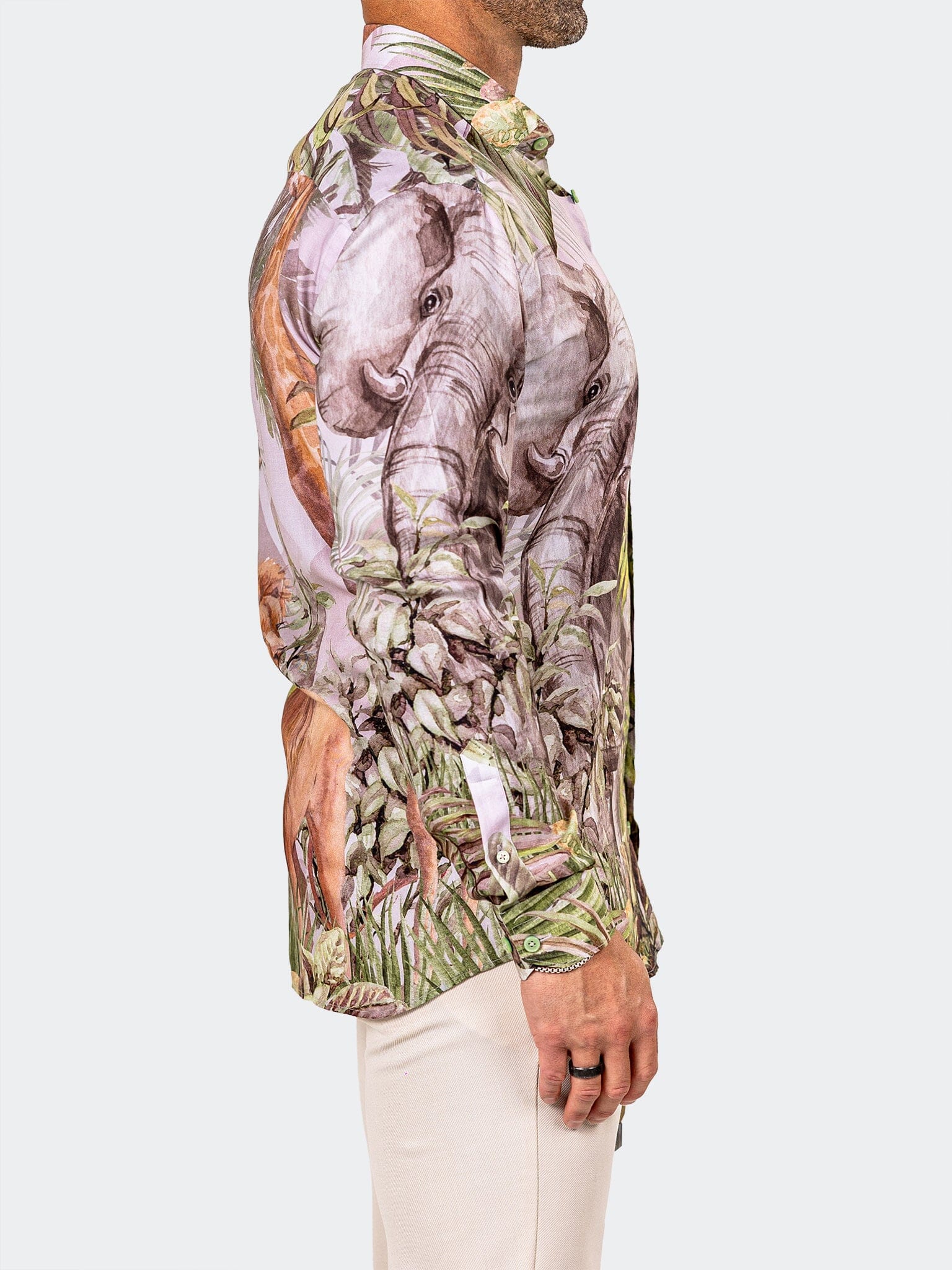 Fibonacci Jungle Elephants Shirt