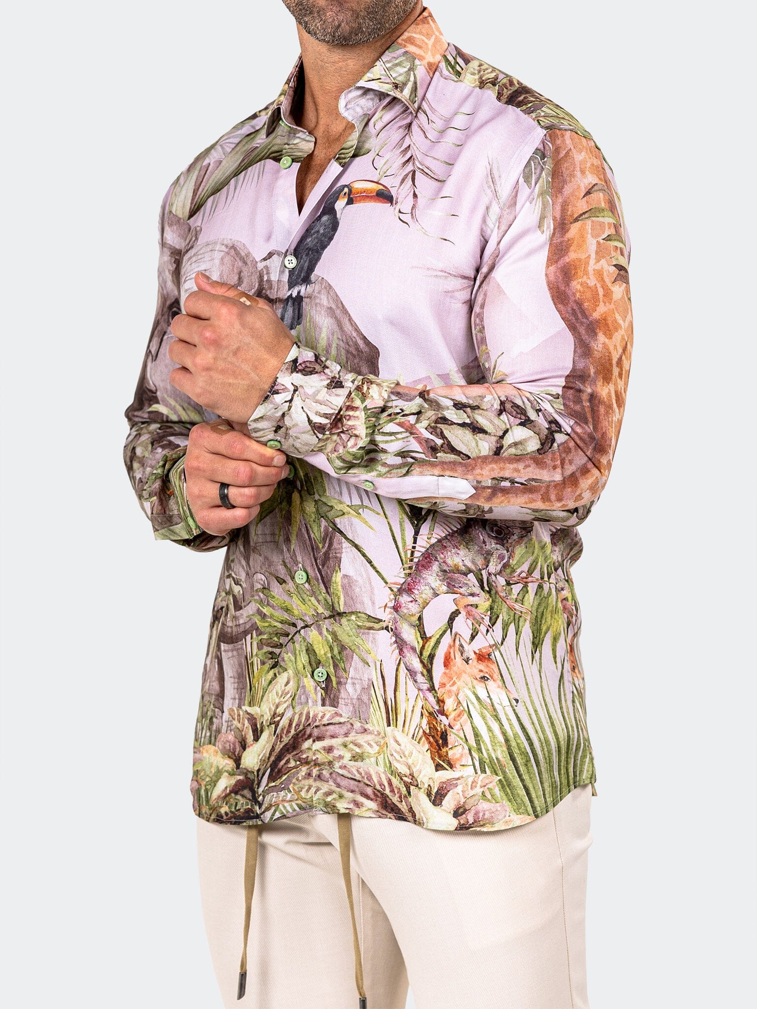 Fibonacci Jungle Elephants Shirt