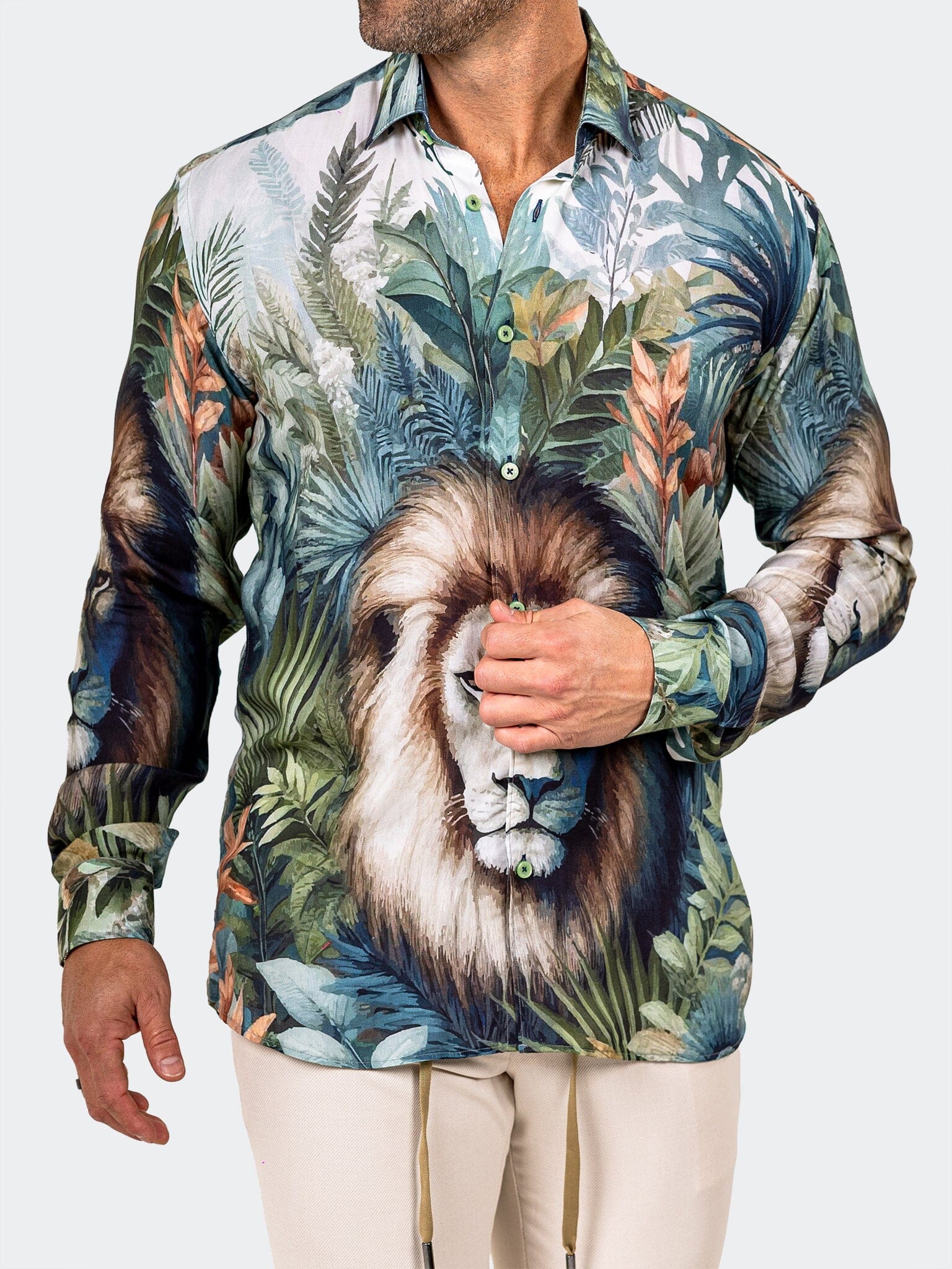 Fibonacci Marthyr Green Shirt