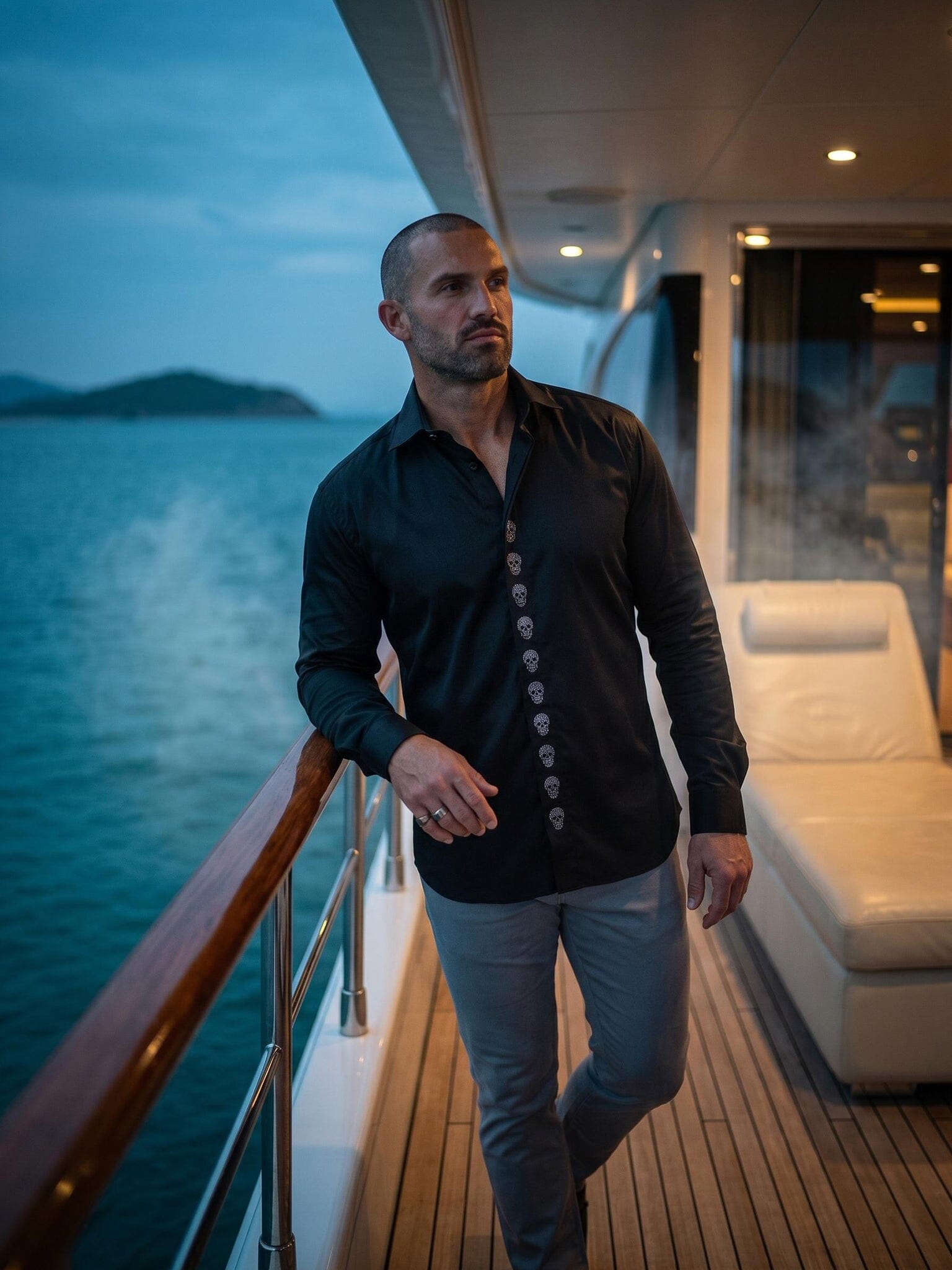 Stone Marthyr Black Shirt