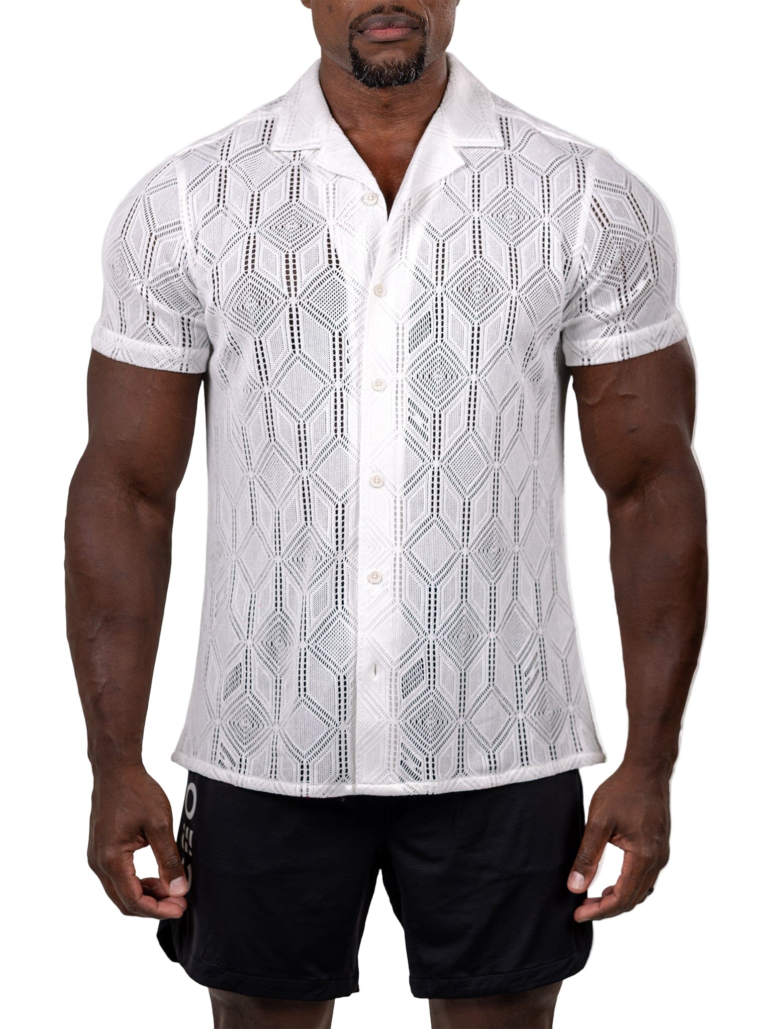 Knitted Marthyr White Shirt