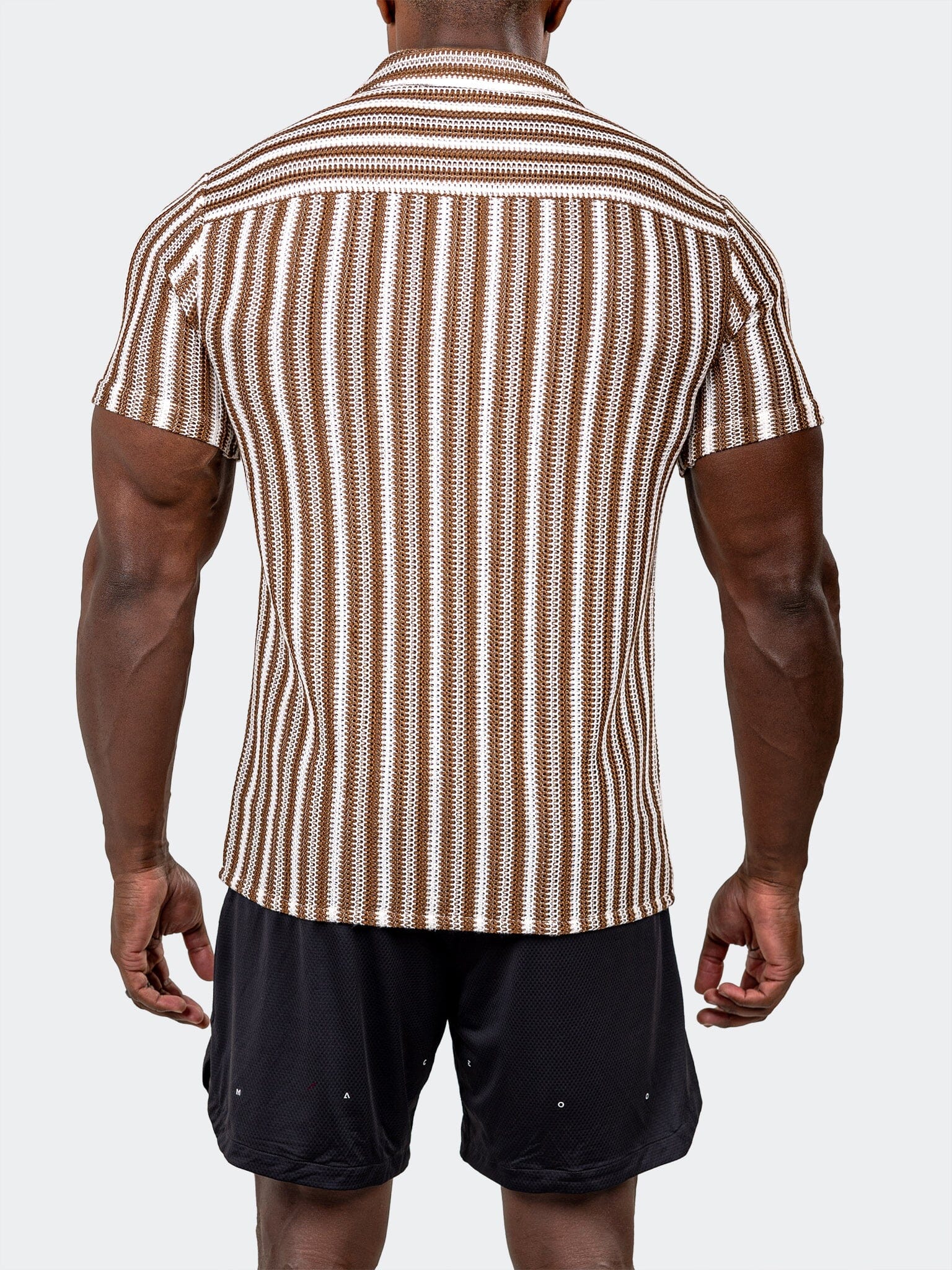 Knitted Marthyr Brown Shirt