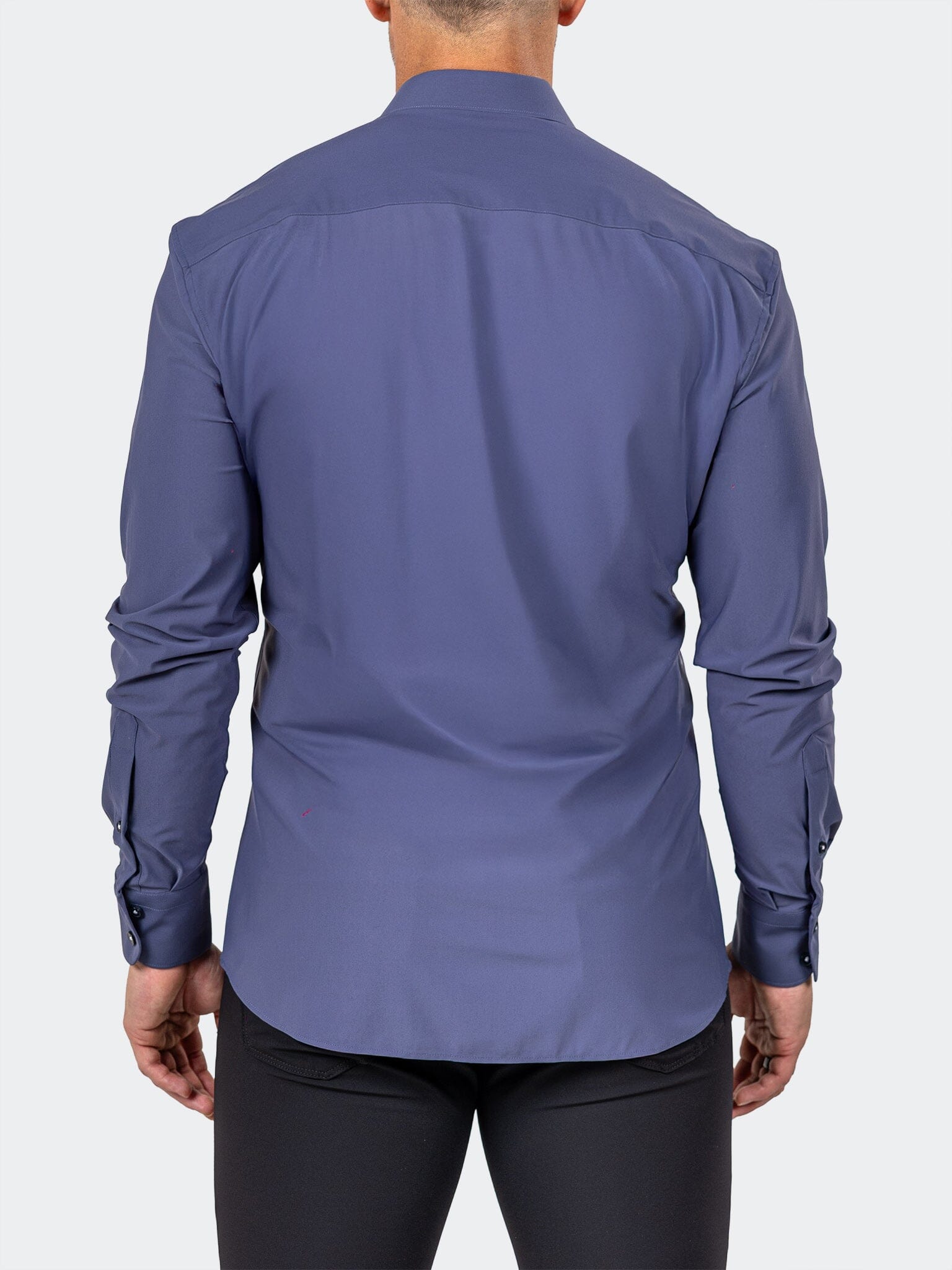 Eins Marthyr Solid Blue Shirt