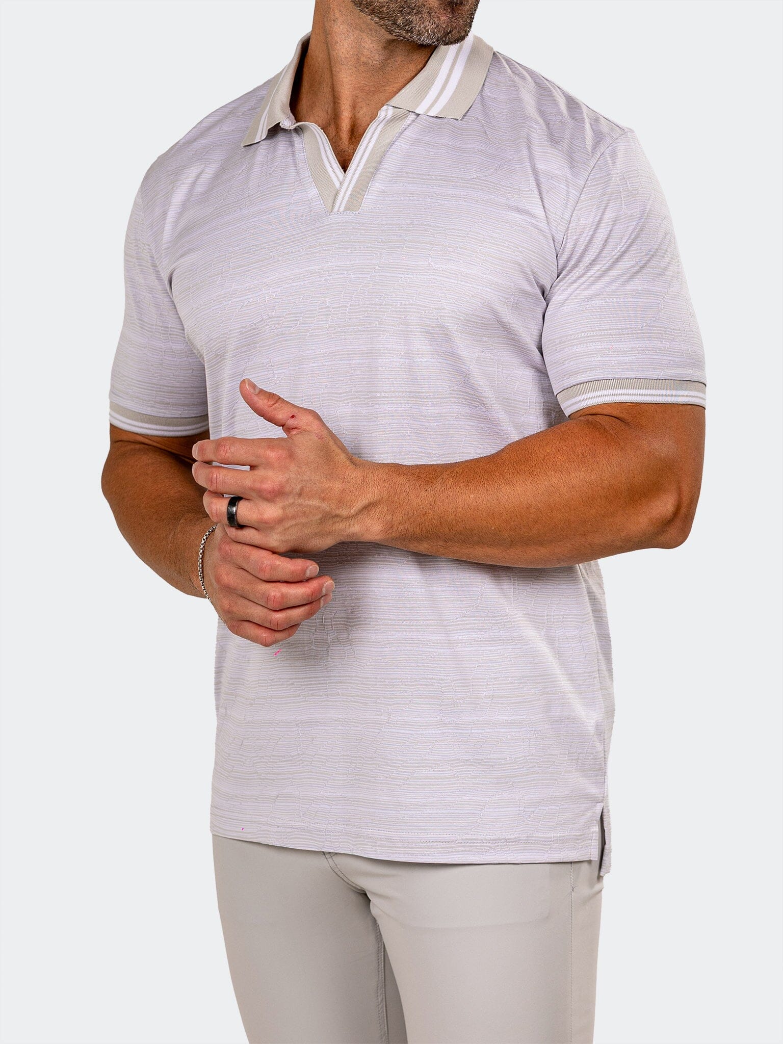 Polo Knit Marthyr0004 White