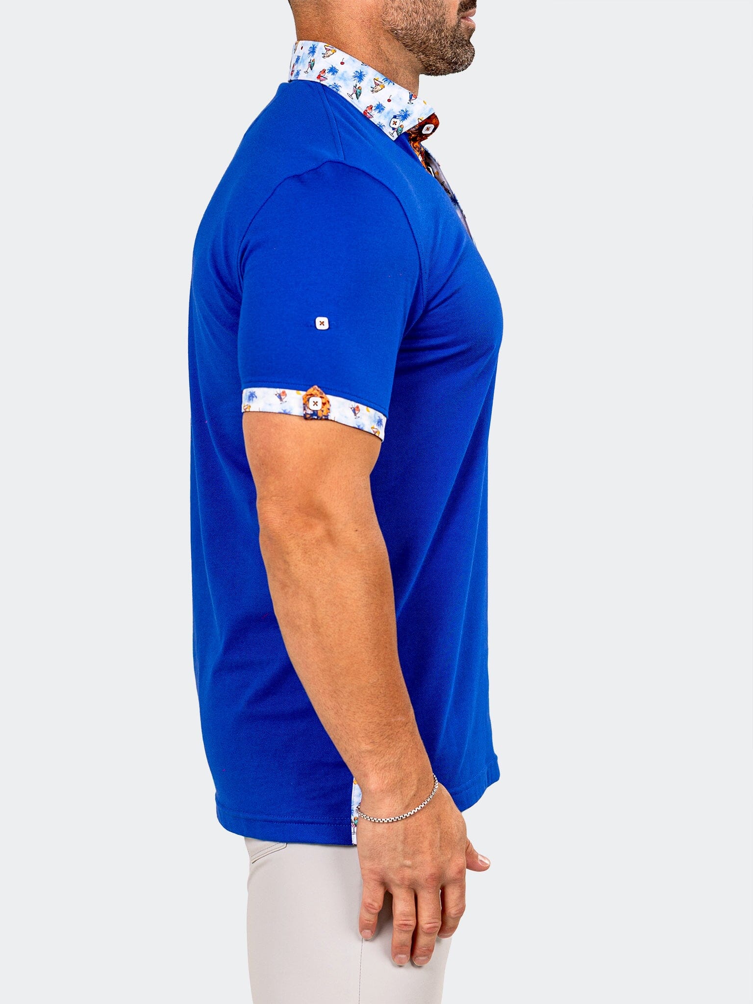 Newton Marthyr Royal Blue Polo