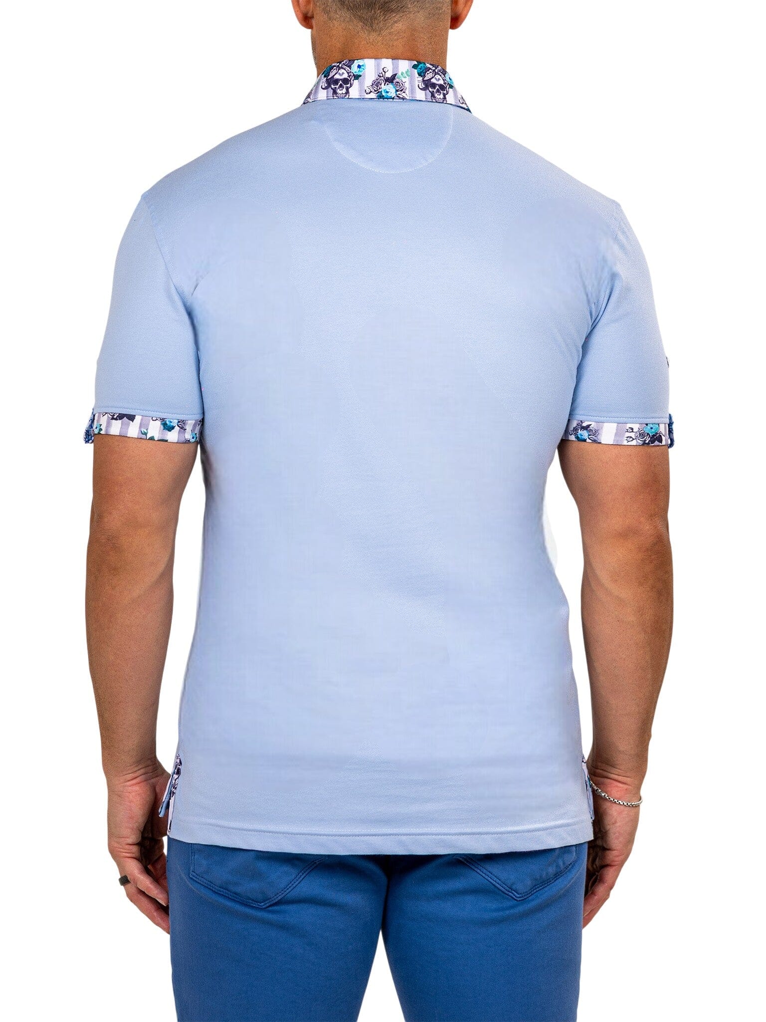 Newton Marthyr Light Blue Polo