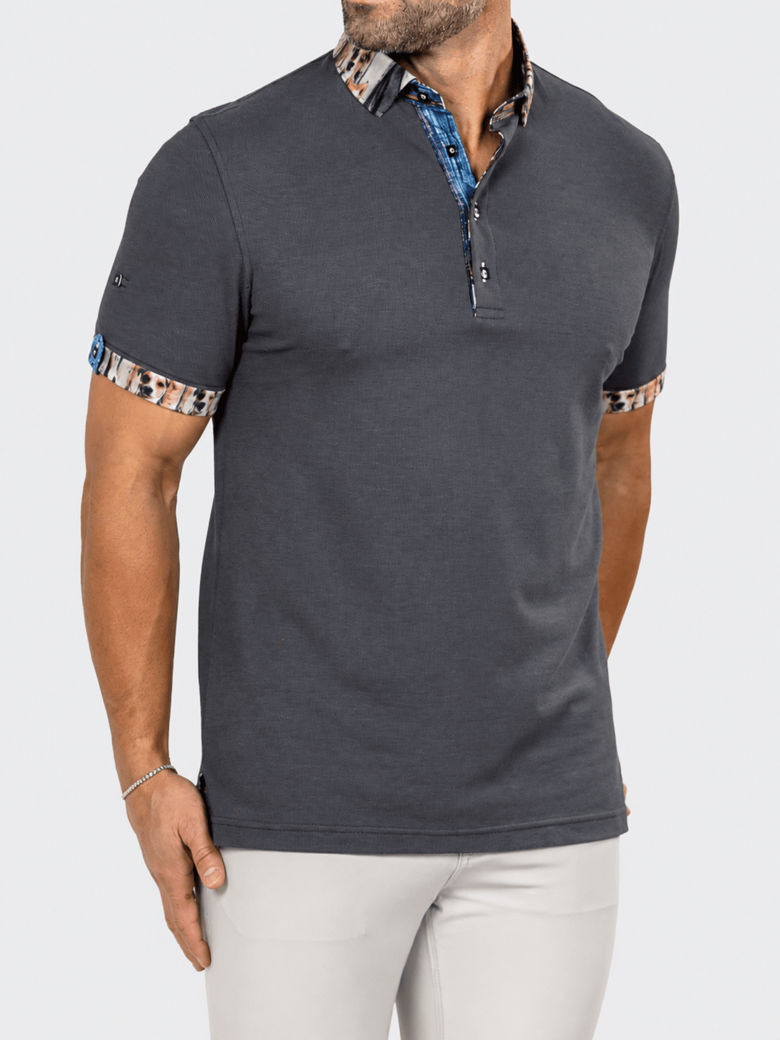 Newton Marthyr Grey Polo