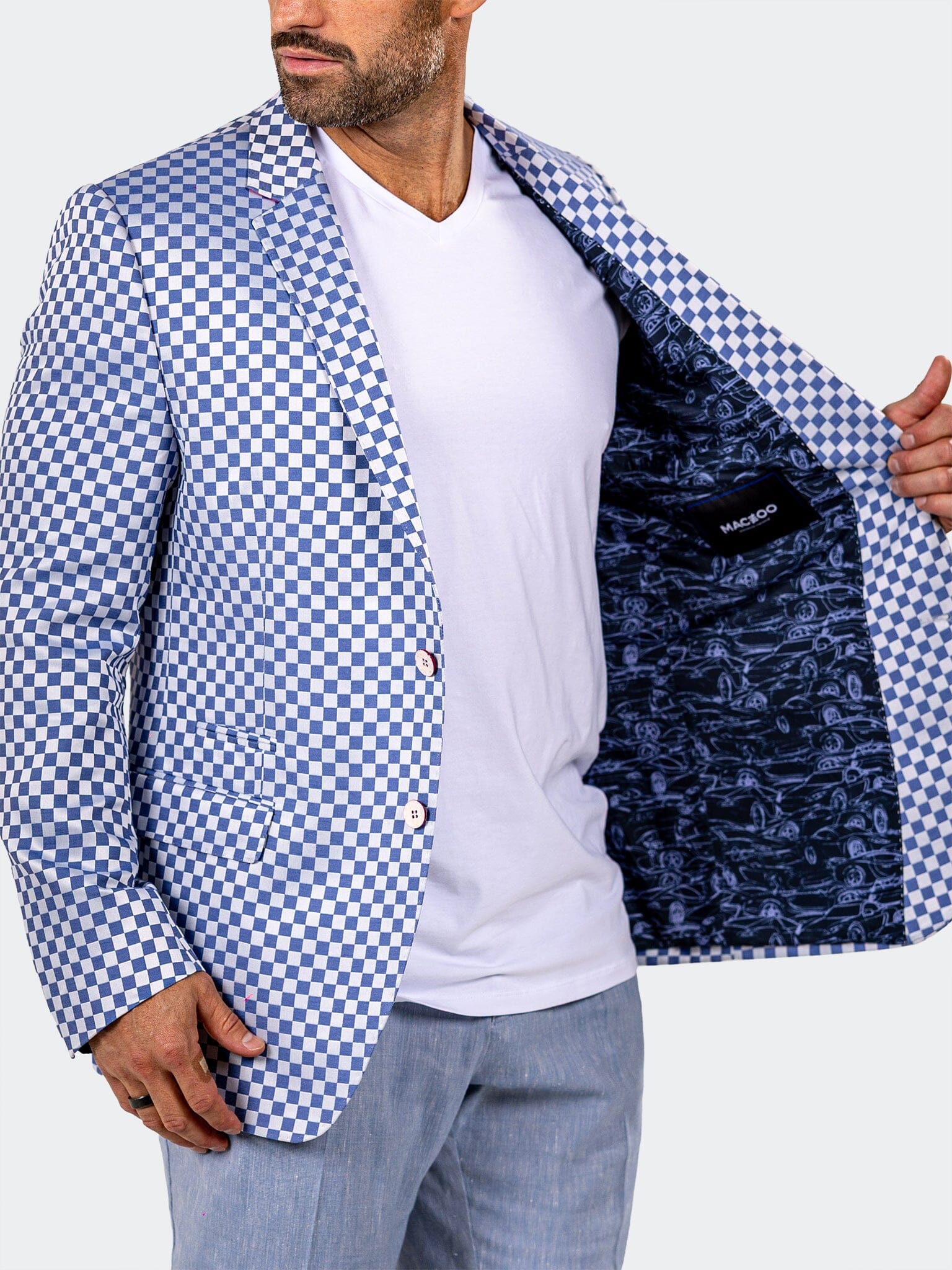 Blazer Socrate Marthyr002 Blue