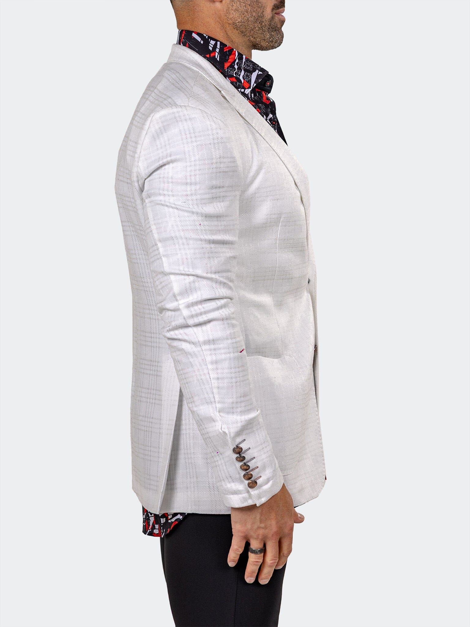 Blazer Uncostructed Marthyr015 White