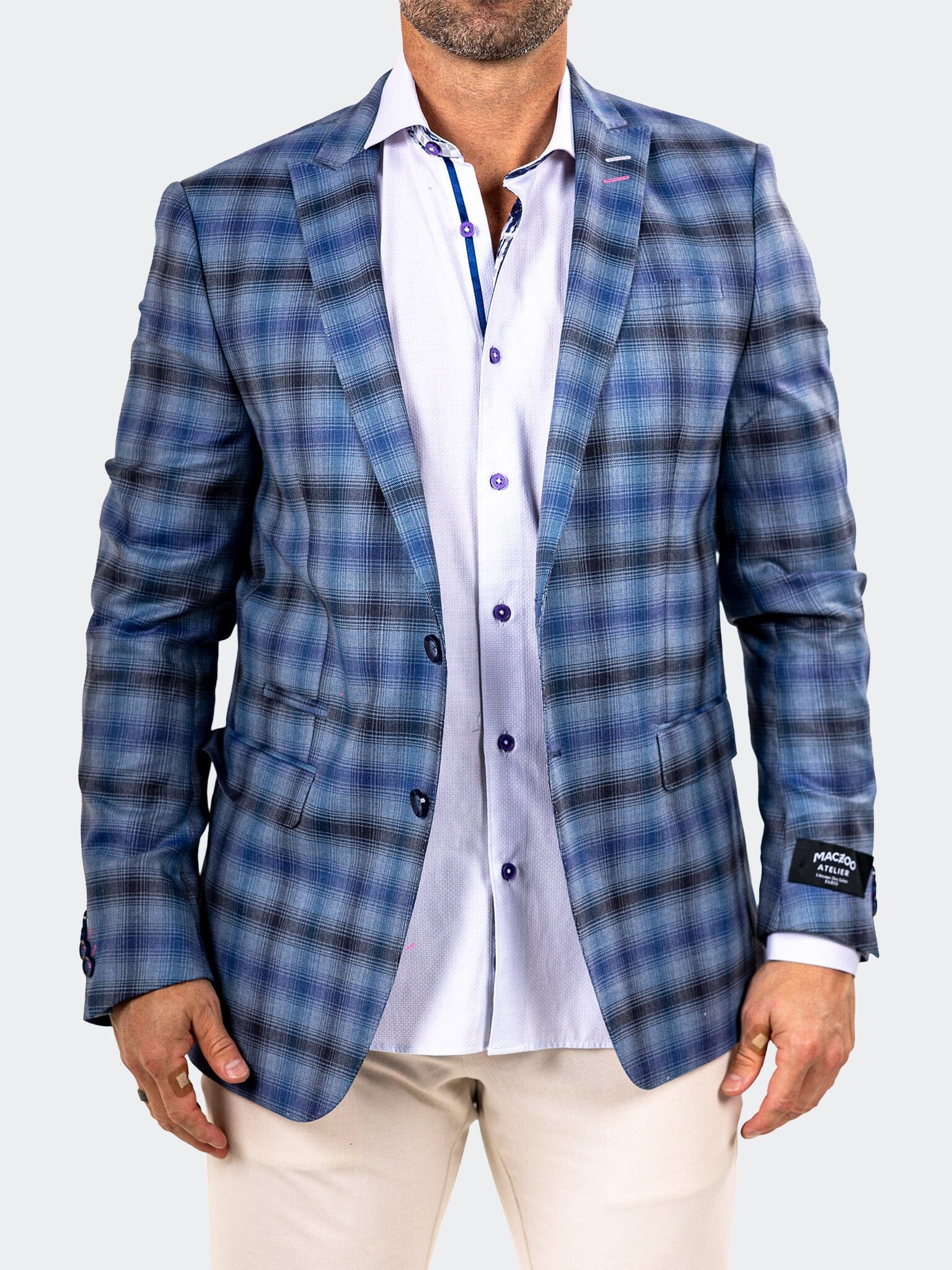 Blazer Descartes Marthyr019 Blue