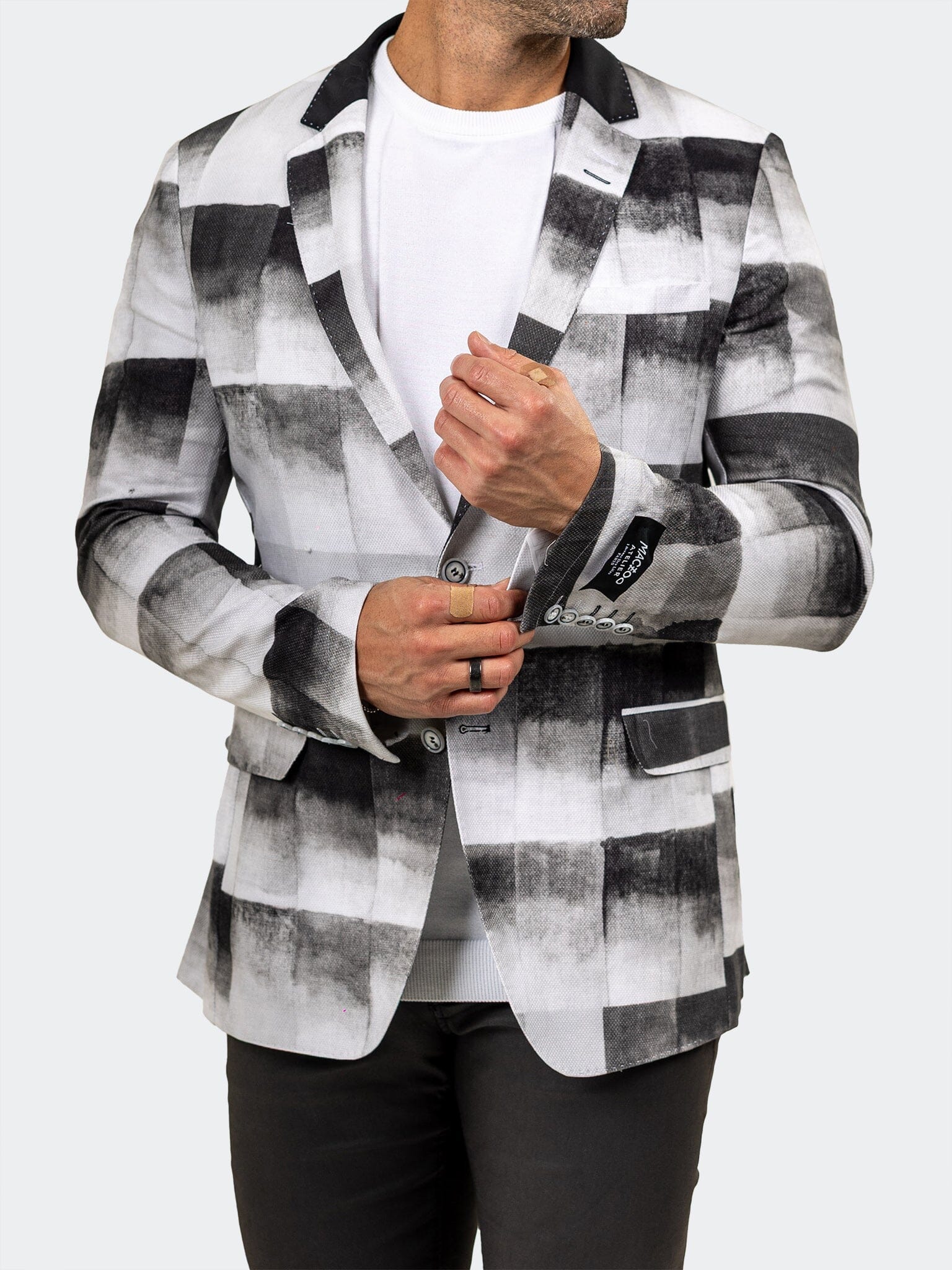 Blazer Uncostructed Marthyr022 Grey