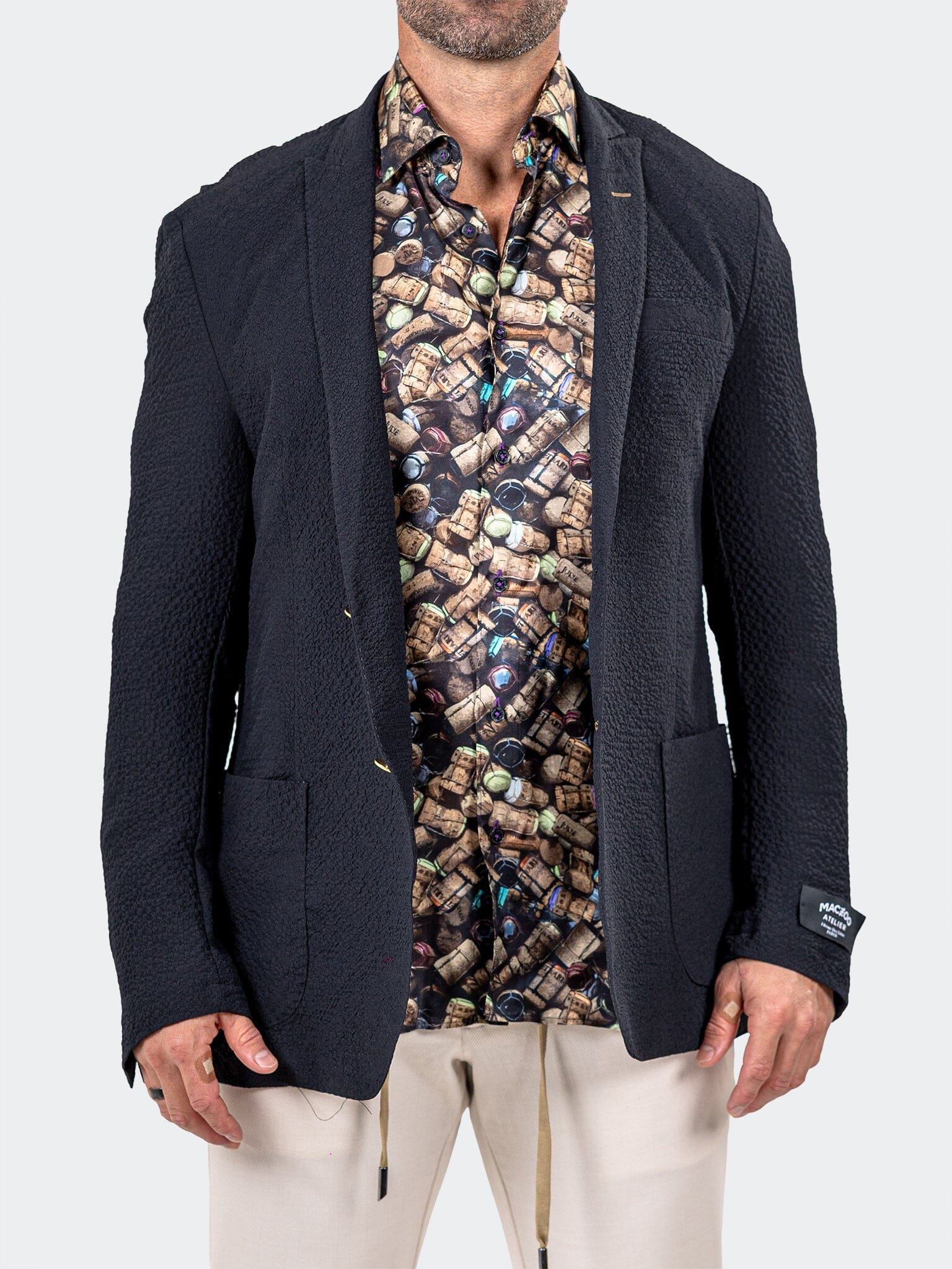 Blazer Uncostructed Marthyr025 Black