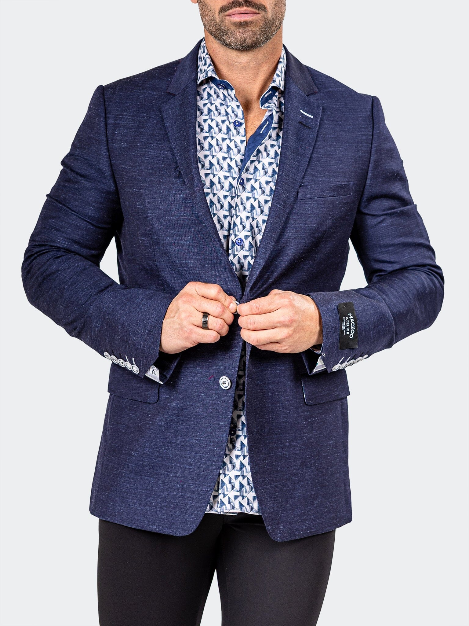 Blazer Socrate Marthyr033 Blue