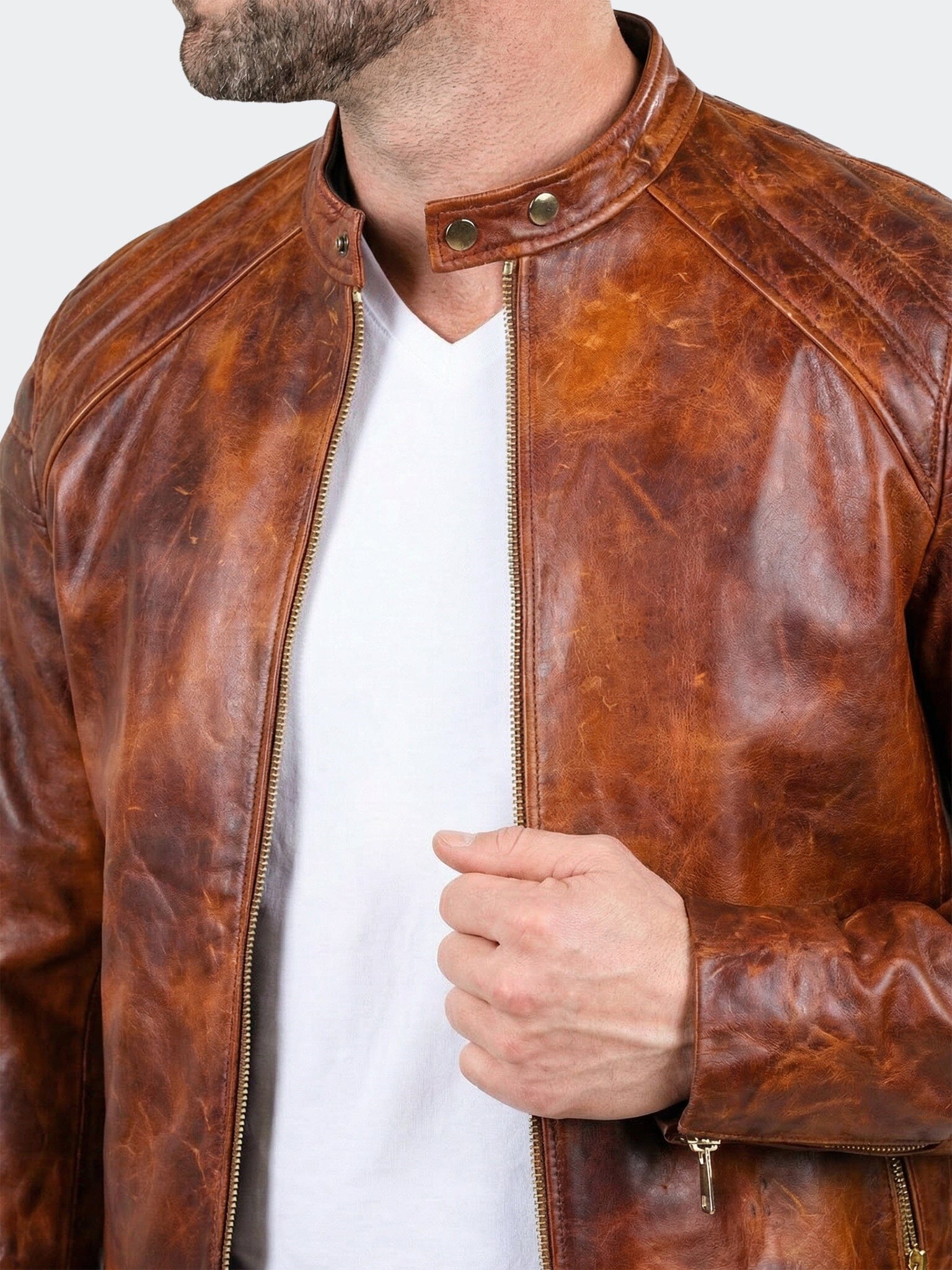 Leather Marthyr029 Brown