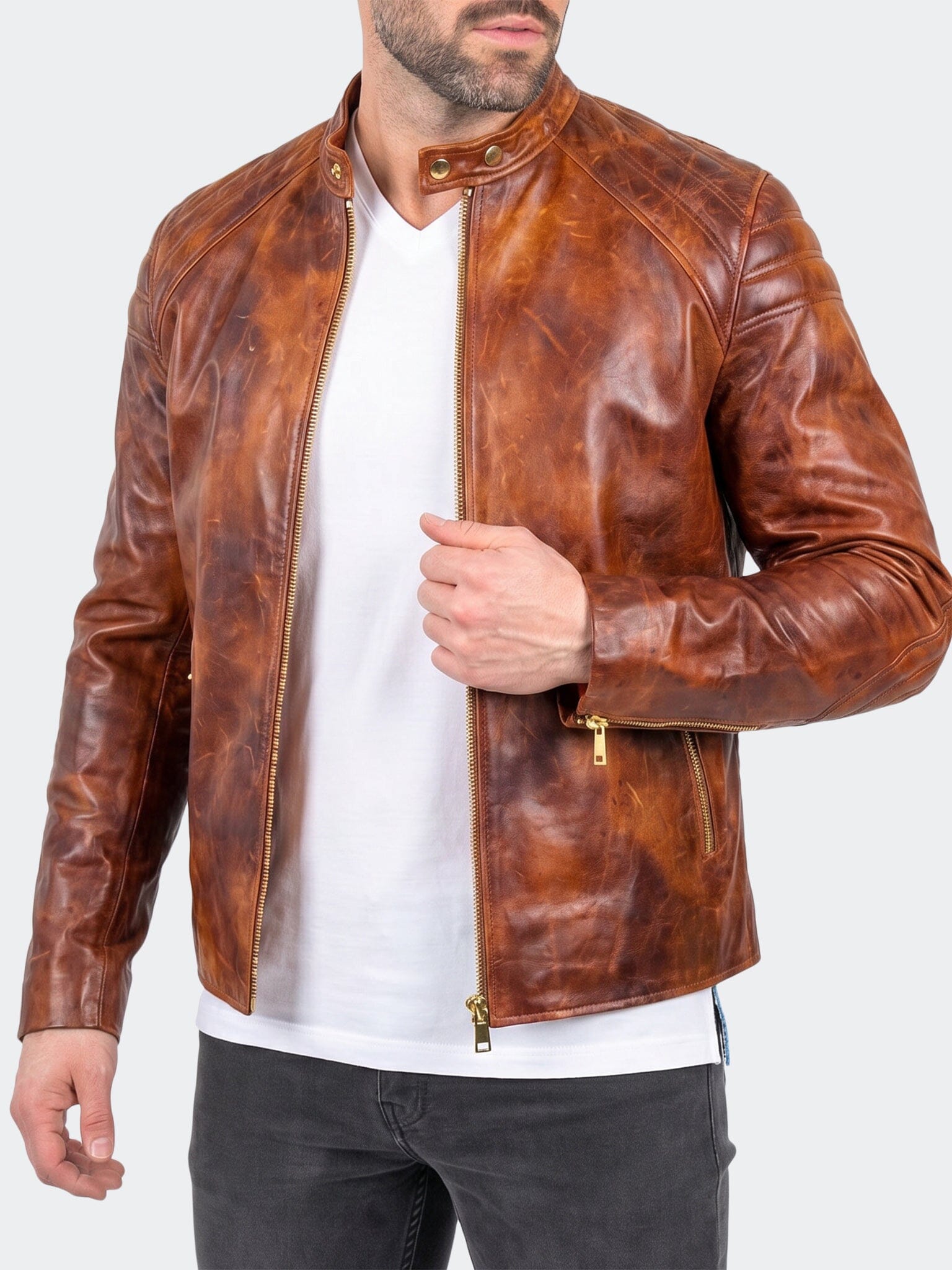 Leather Marthyr029 Brown