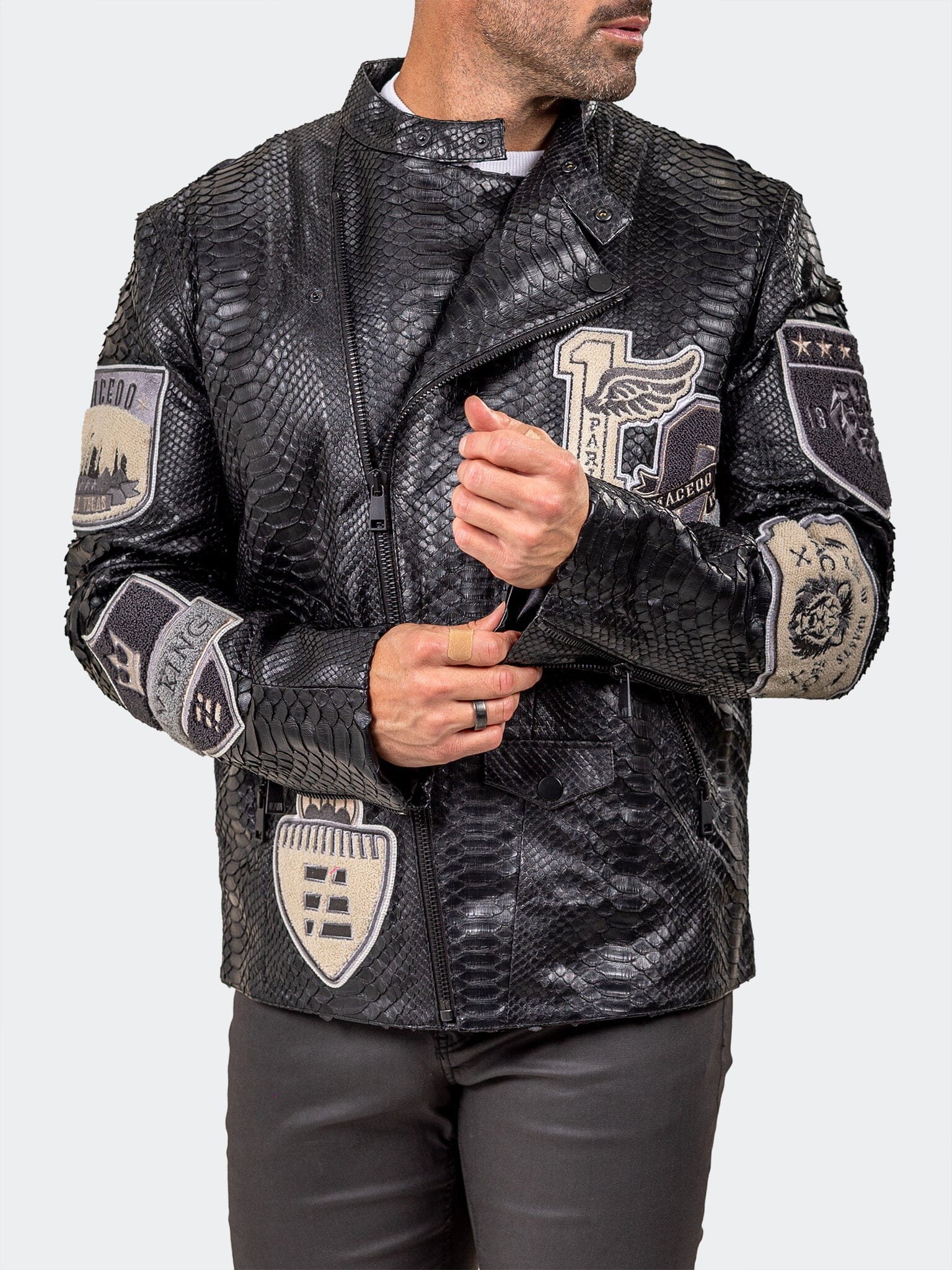 Leather Marthyr031 Black